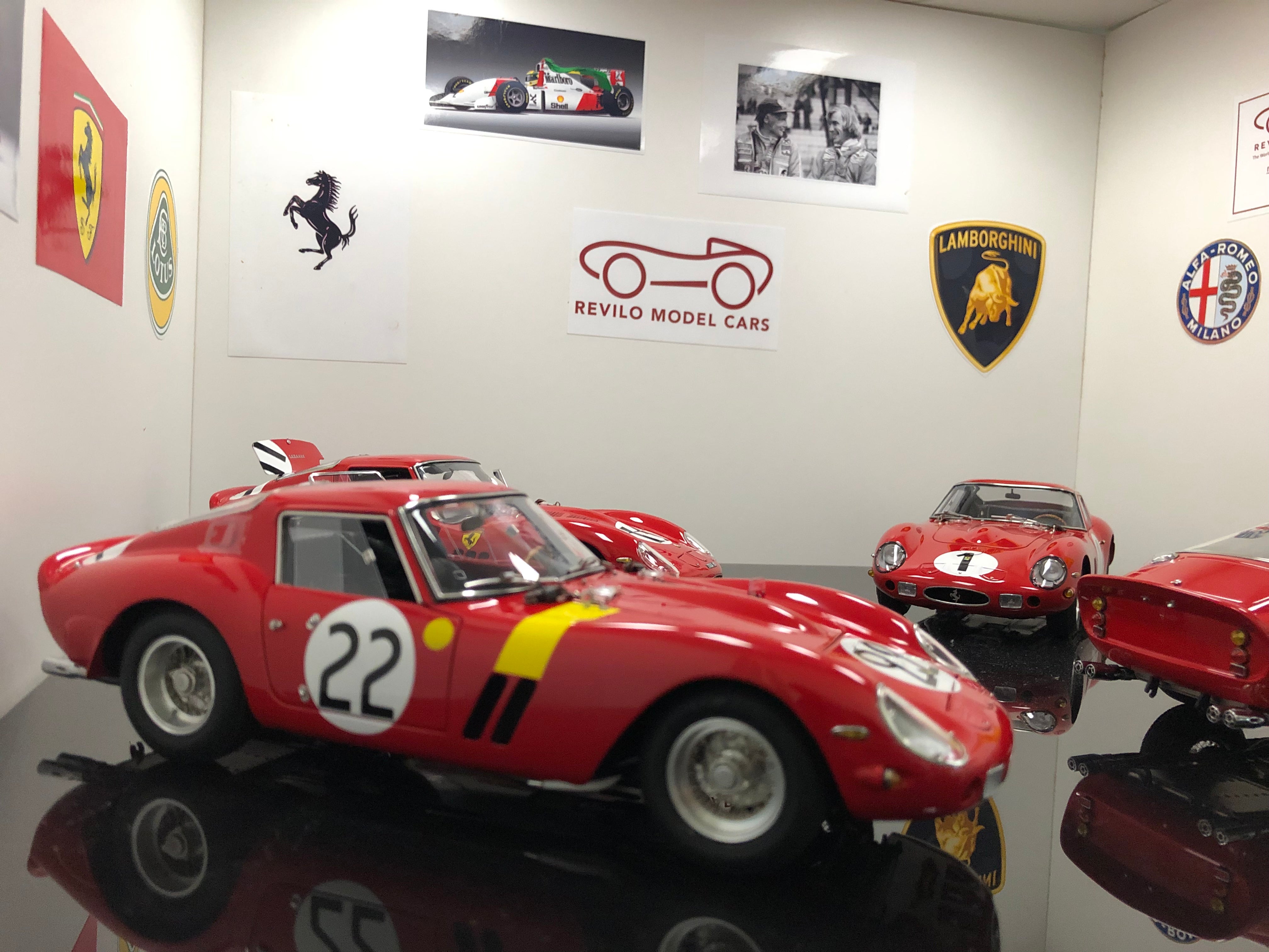 CMC 1:18 scale 1962 Ferrari 250 GTO M253 #22 Nick Mason