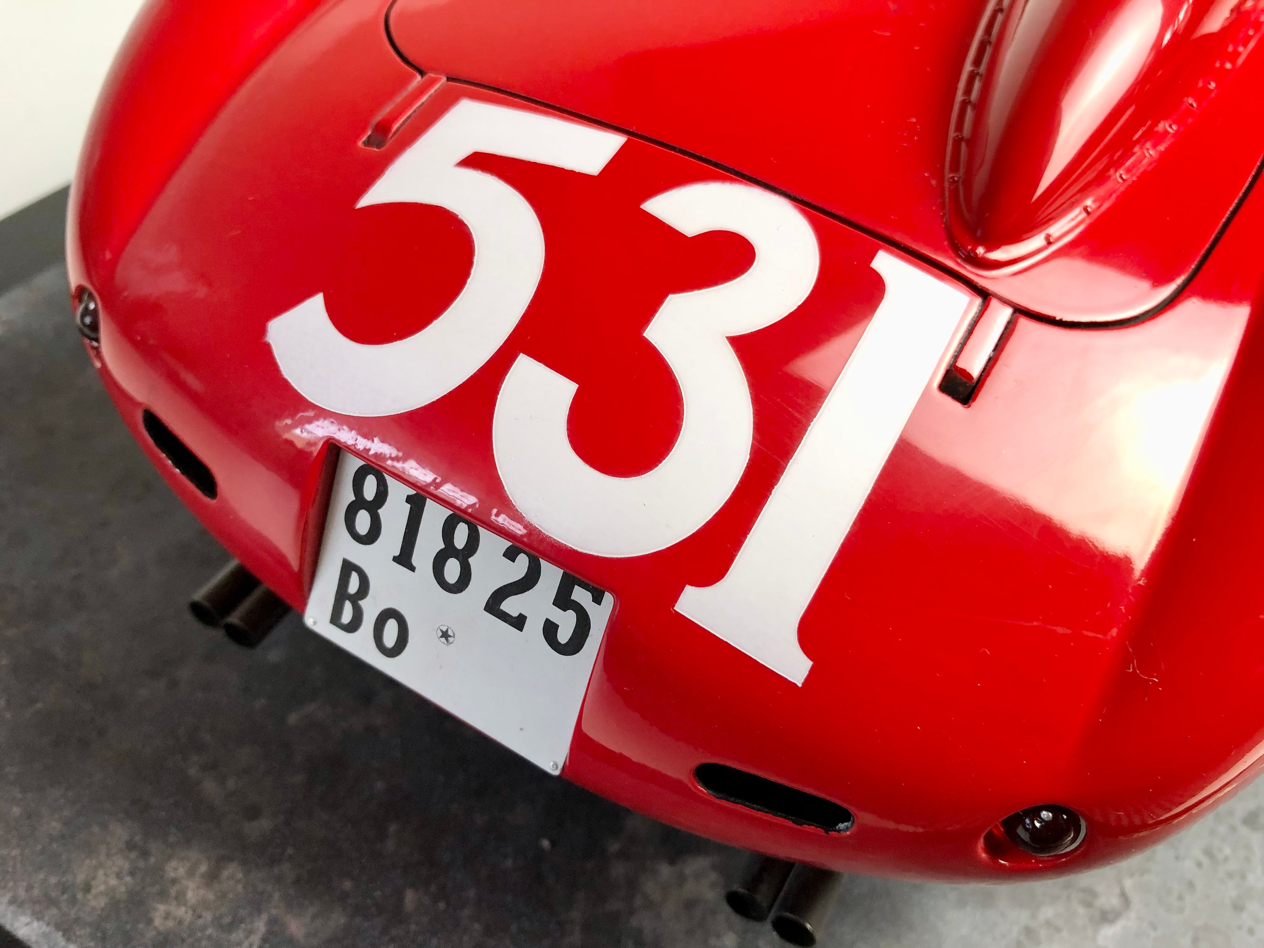 Patrice de Conto 1:8 scale Ferrari 335S 1957 Mille Miglia