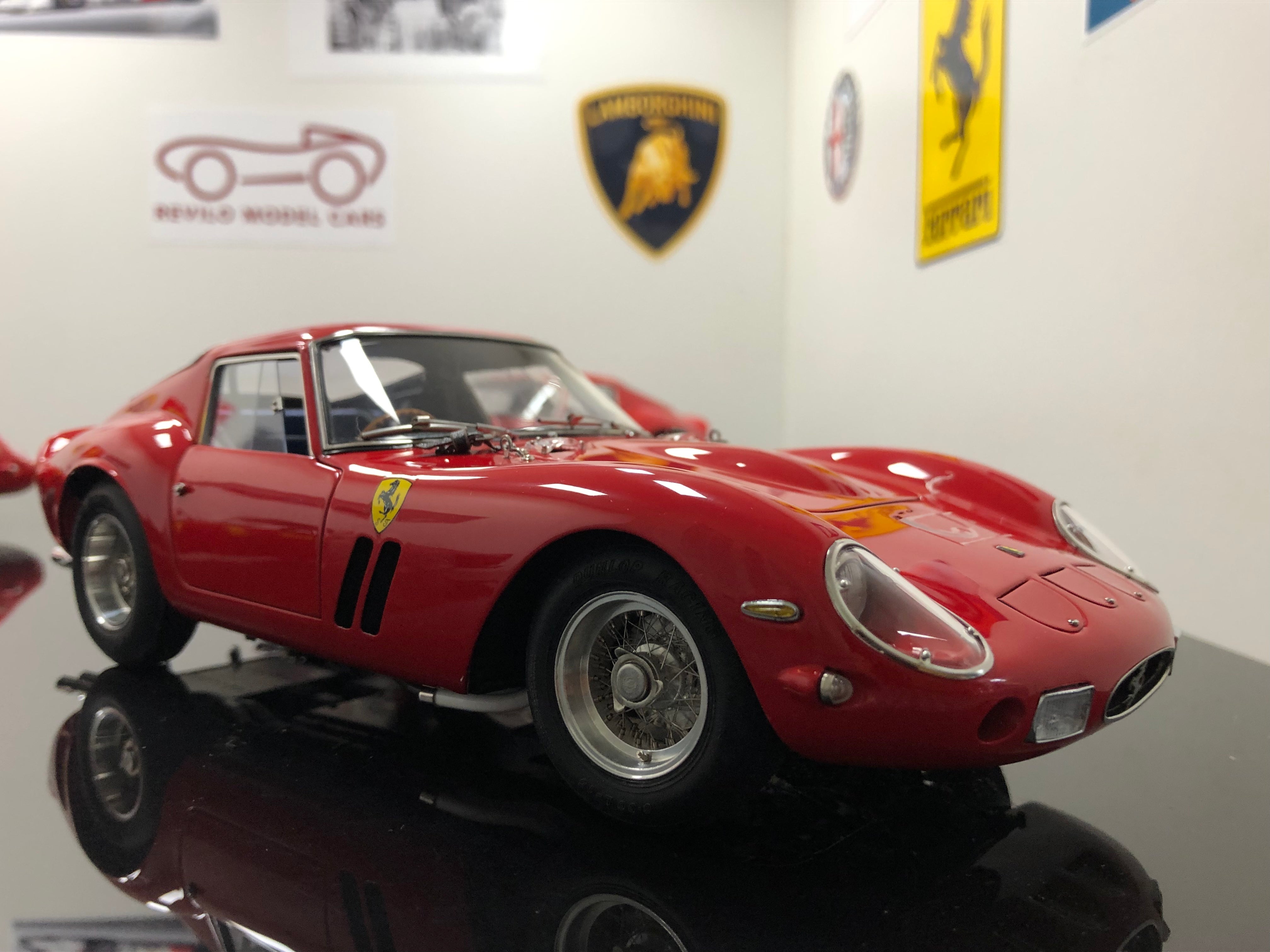 CMC 1:18 scale 1962 Ferrari 250 GTO M256 Plain red