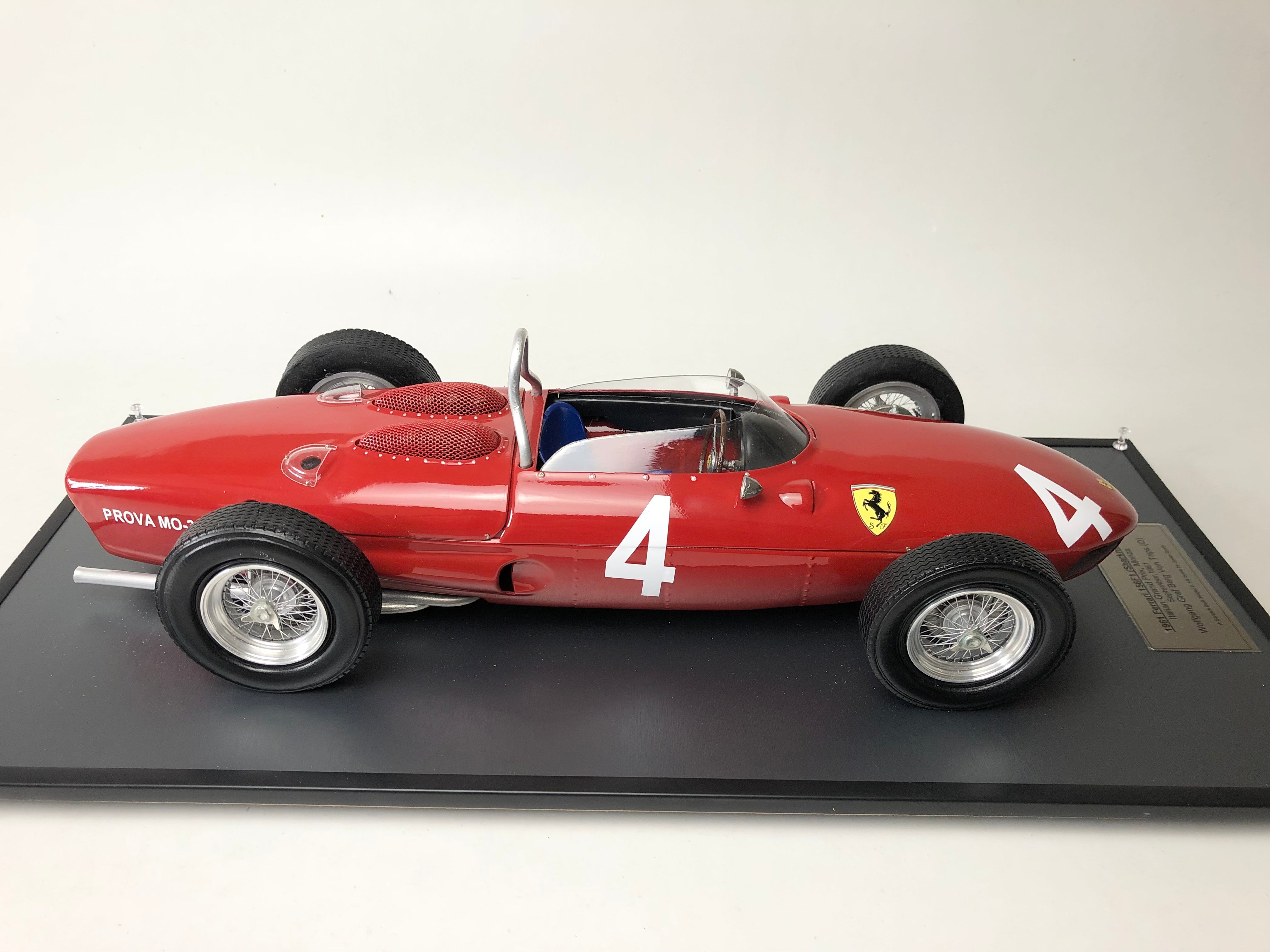 Ferrari 156 'Sharknose' 1:8 scale by Javan Smith