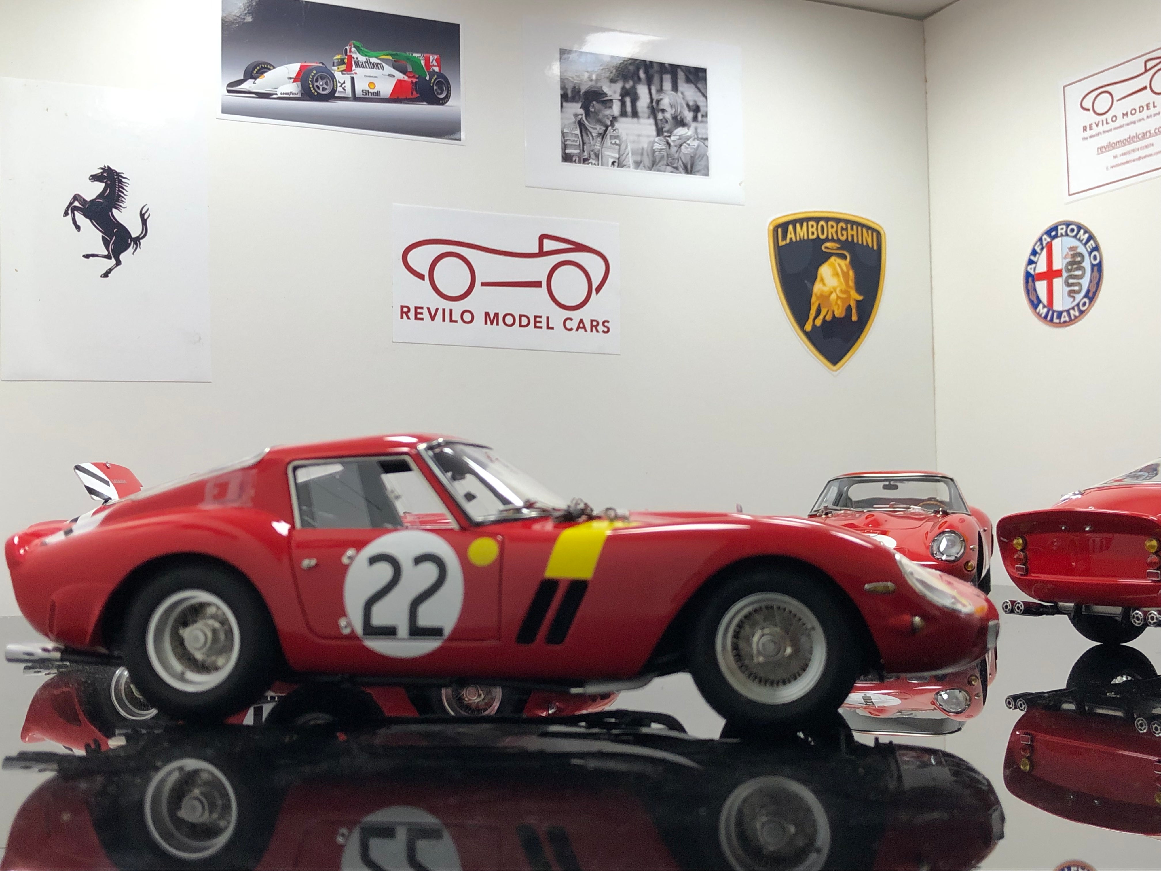 CMC 1:18 scale 1962 Ferrari 250 GTO M253 #22 Nick Mason