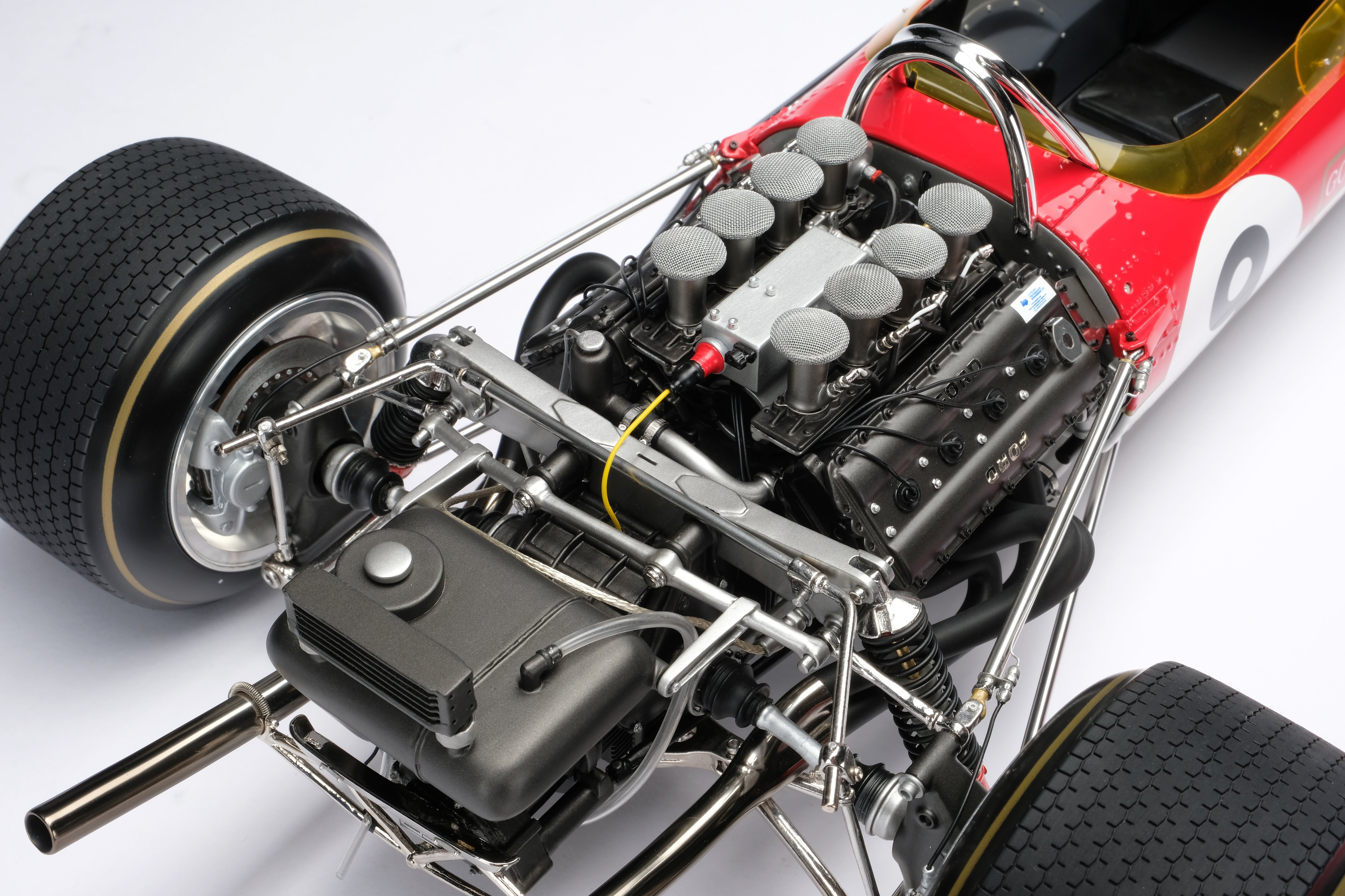 Amalgam 1:8 scale Lotus 49B Graham Hill