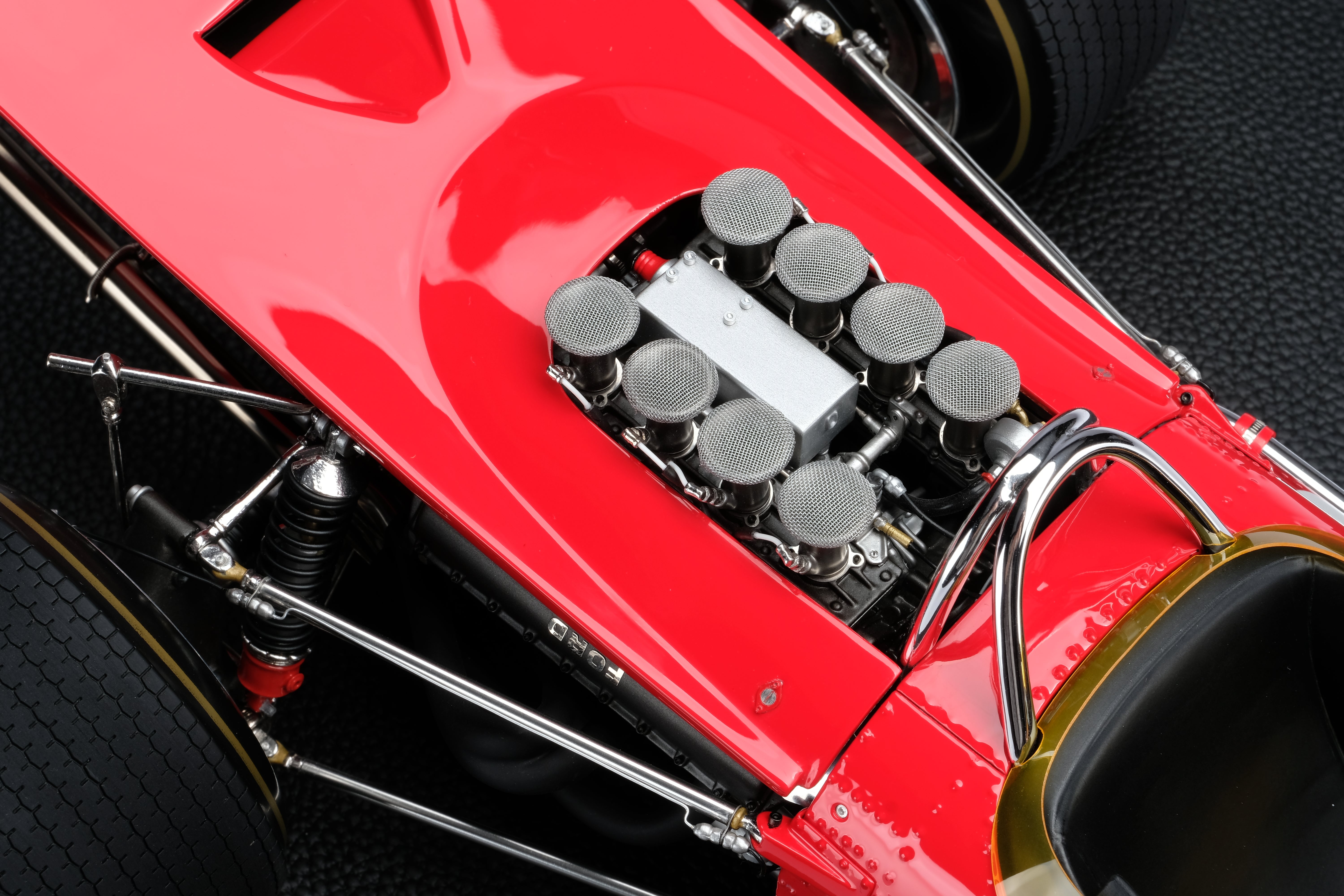 Amalgam 1:8 scale Lotus 49B Graham Hill