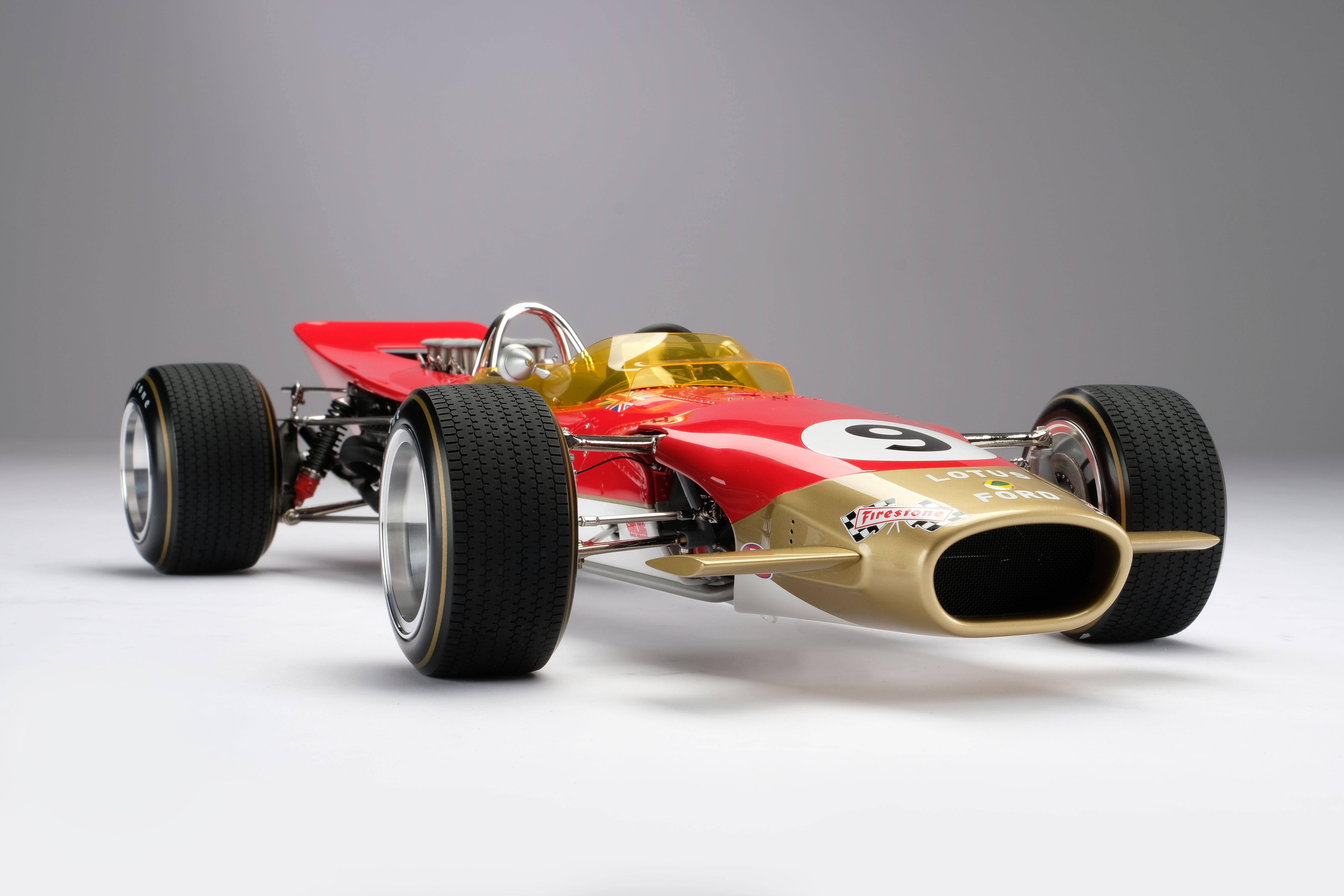 Amalgam 1:8 scale Lotus 49B Graham Hill