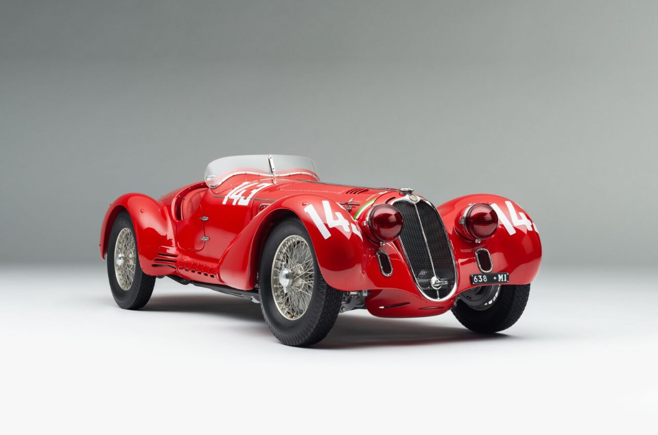 Amalgam 1:8 Alfa Romeo 8C 2900 - #143 1938 Mille Miglia