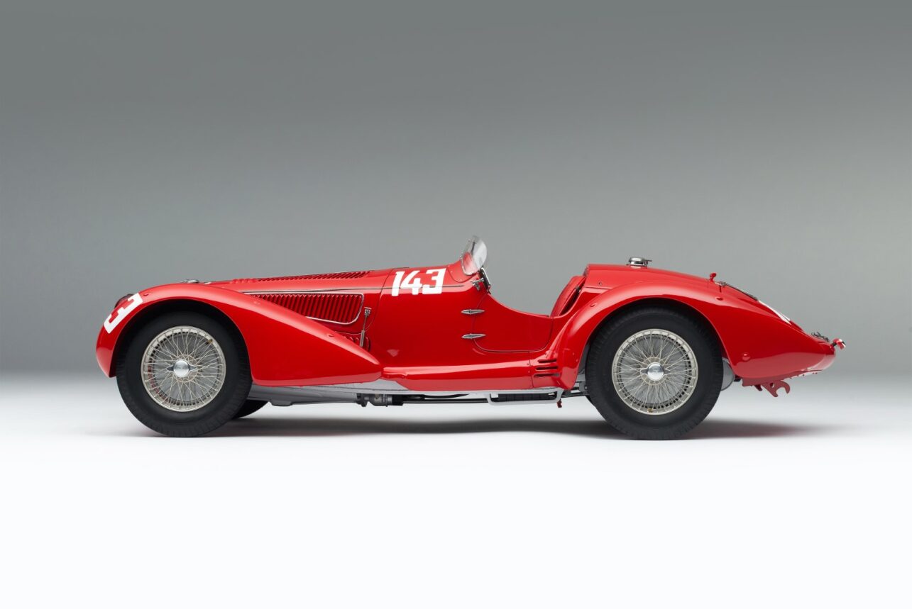 Amalgam 1:8 Alfa Romeo 8C 2900 - #143 1938 Mille Miglia