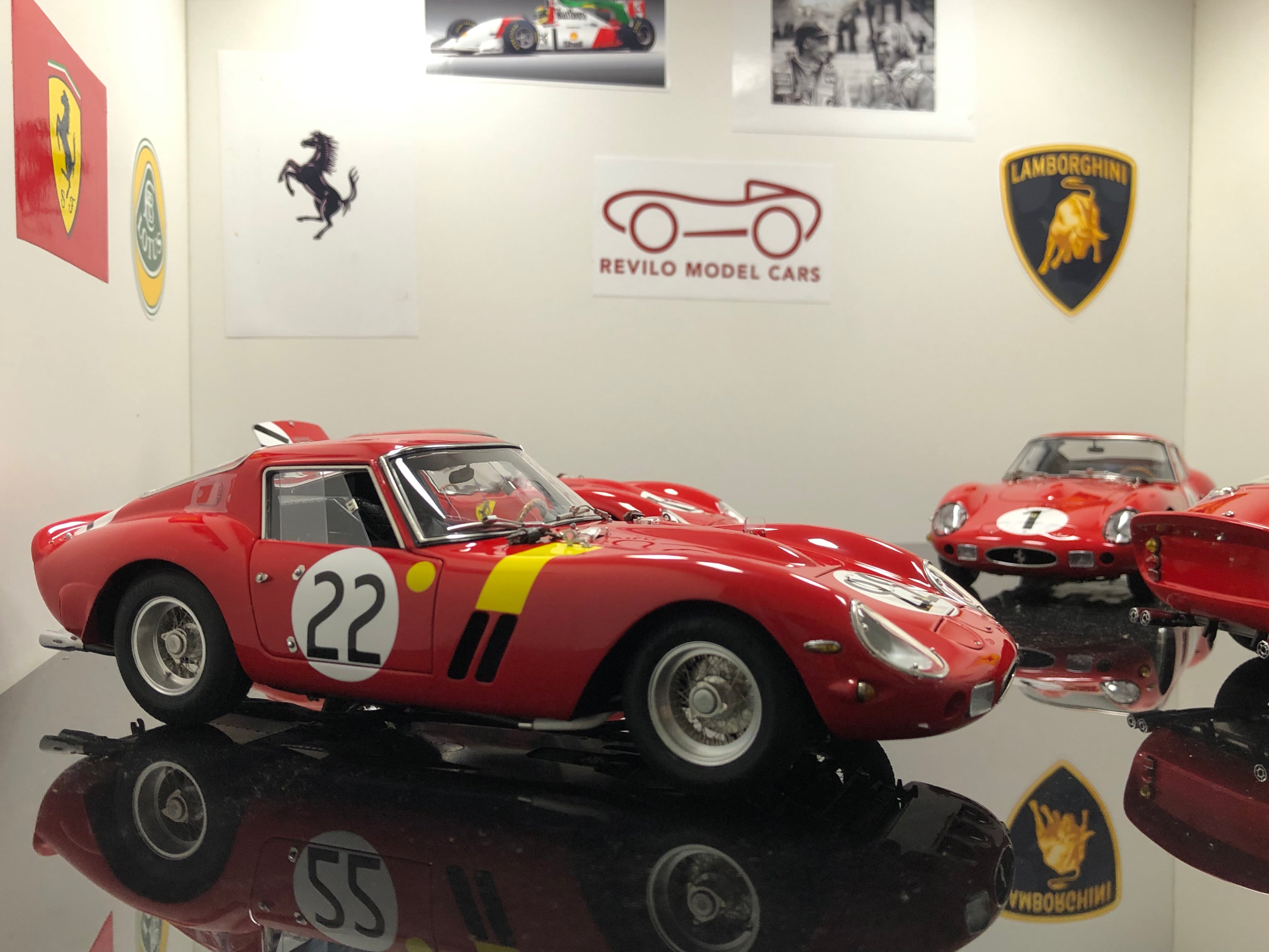 CMC 1:18 scale 1962 Ferrari 250 GTO M253 #22 Nick Mason