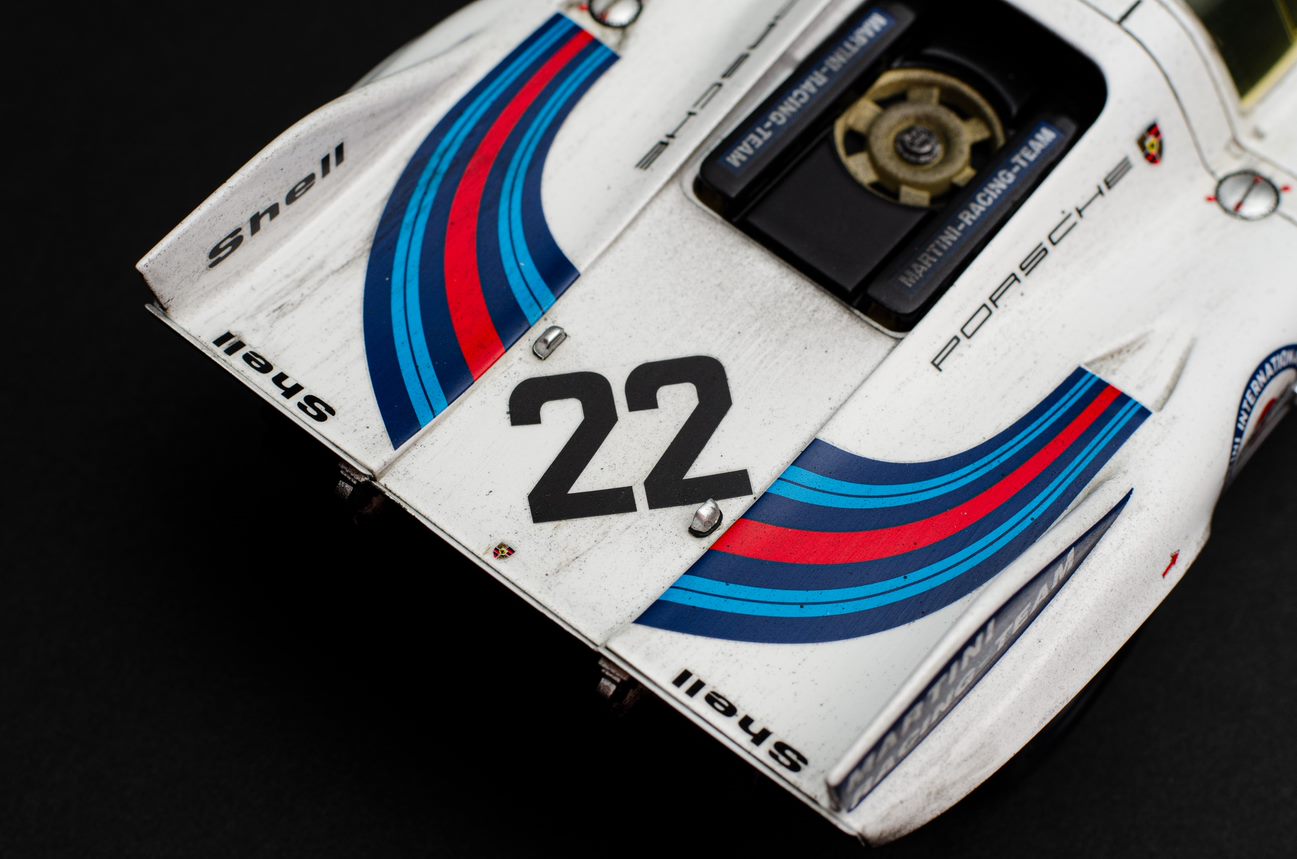 Amalgam 1:18 scale Porsche 917K #22 1971 - RACE WEATHERED