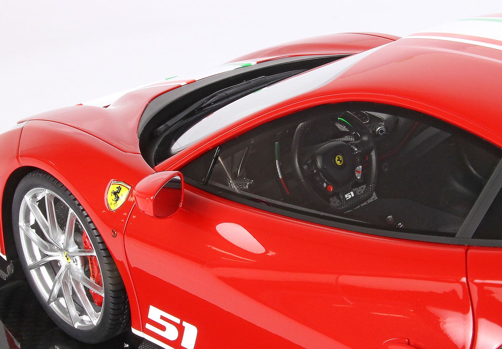BBR Ferrari 488 Pista Piloti escala 1:12