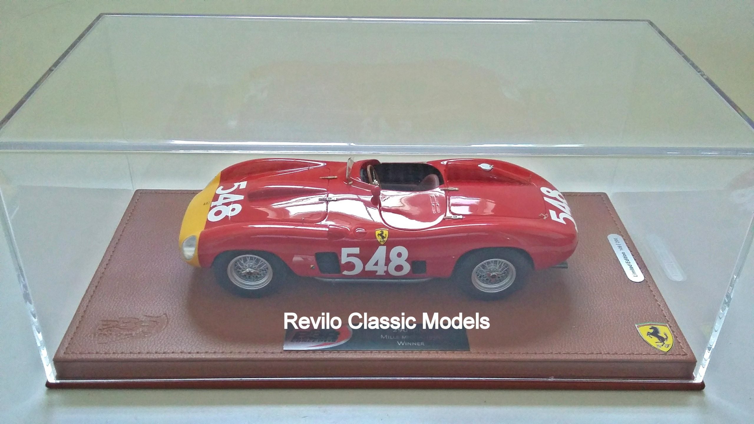 BBR Ferrari 290MM 1956 Mille Miglia winner 1:18 scale