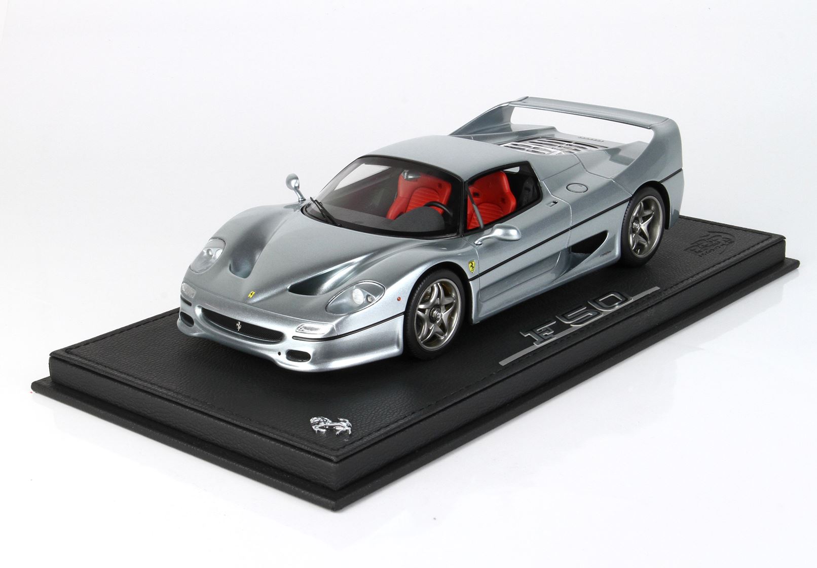 BBR Ferrari F50 1:18 scale Metalic Titanium Grey – Revilo Model Cars