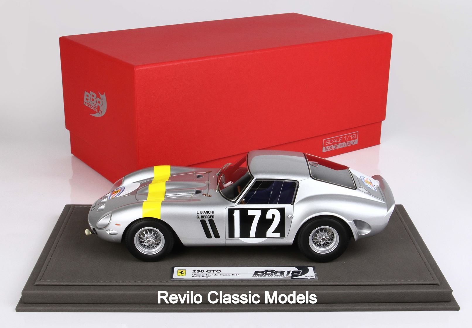 BBR Ferrari 250GTO escala 1:18 #172