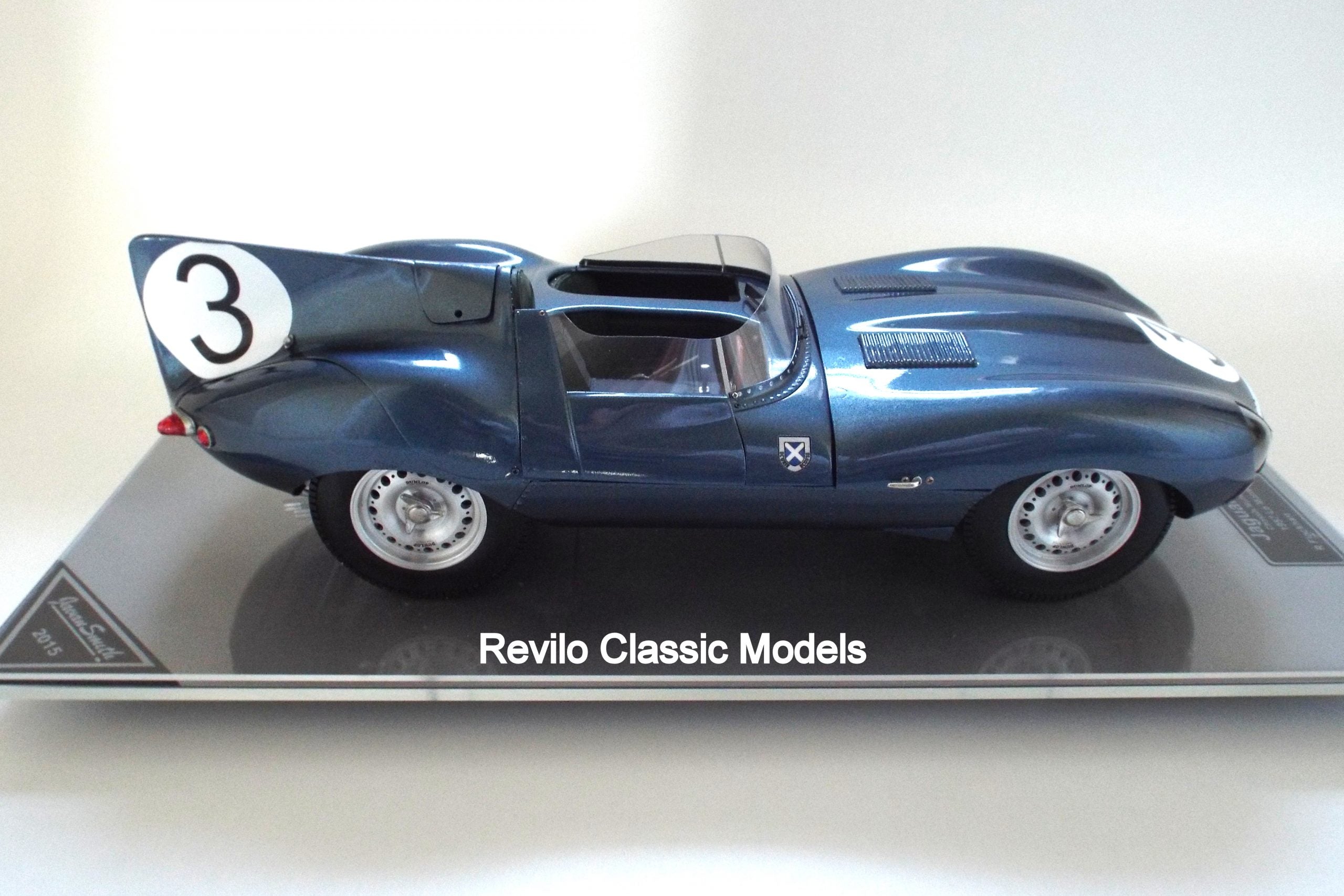 Jaguar D Type 1957 1:8 scale by Javan Smith
