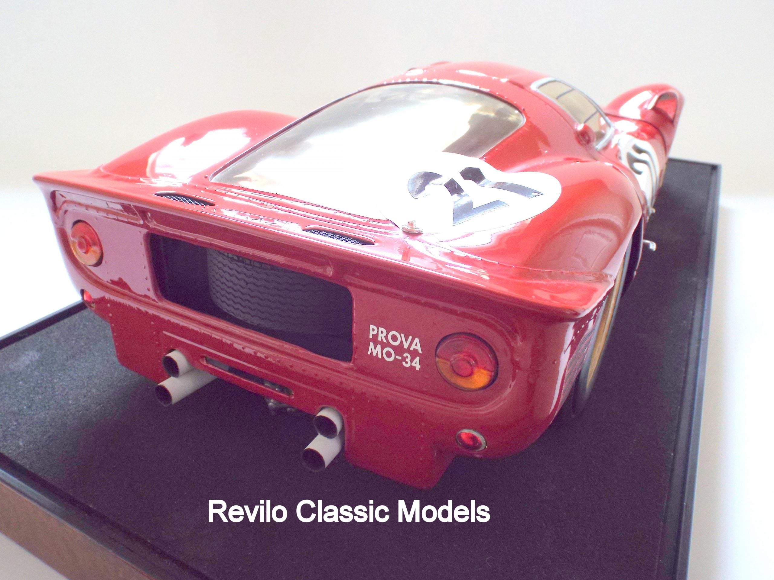 Ferrari 330 P4 1:8 scale model by Javan Smith