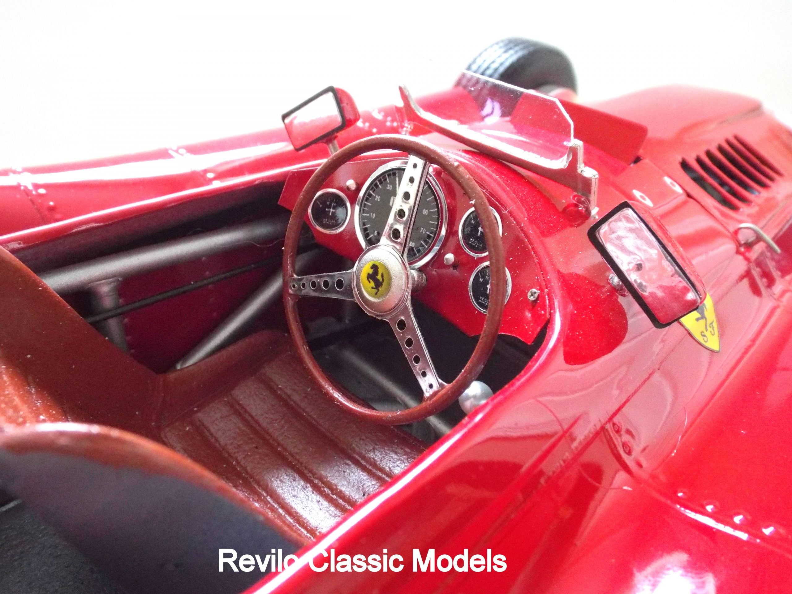 1:8 scale Ferrari D50 1956 Handbuilt model by Javan Smith