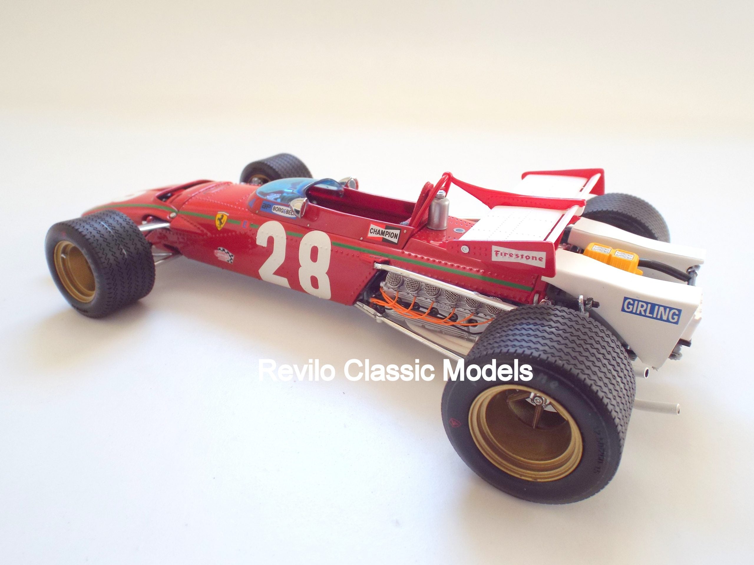 Exoto 97066 1:18 1970 Ferrari 312B Guinti #28