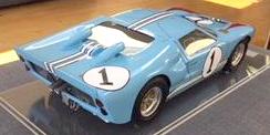Ford GT40 #1 1:8 scale by Javan Smith