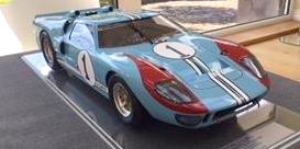 Ford GT40 #1 1:8 scale by Javan Smith