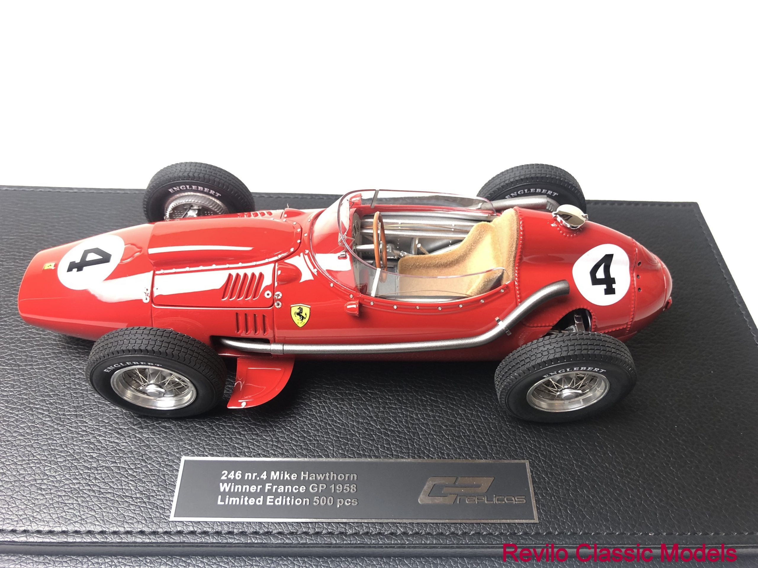 1958 Ferrari 246 Dino F1 Mike Hawthorn #4 1:18 scale