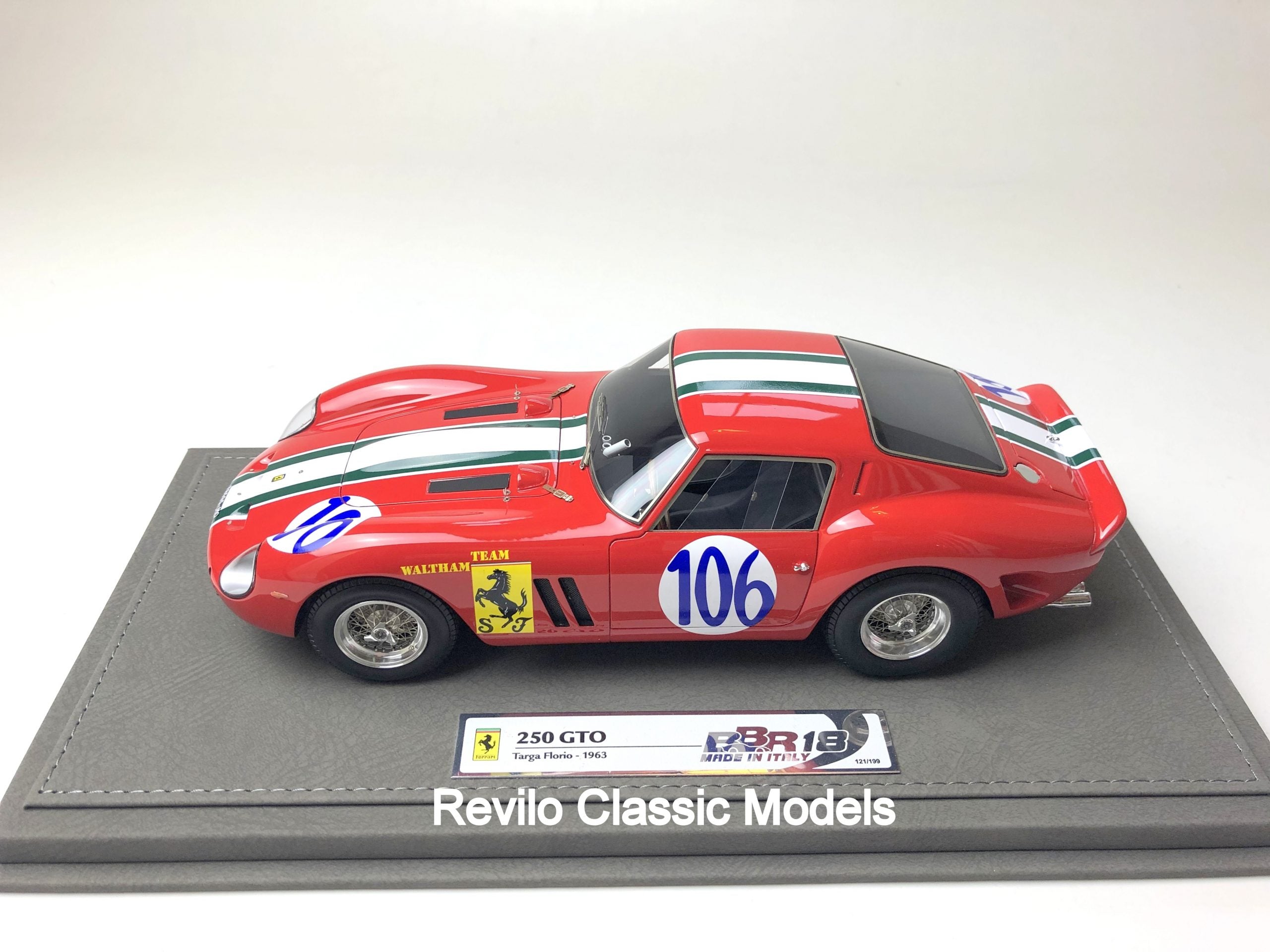BBR 1:18 scale Ferrari 250 GTO #106