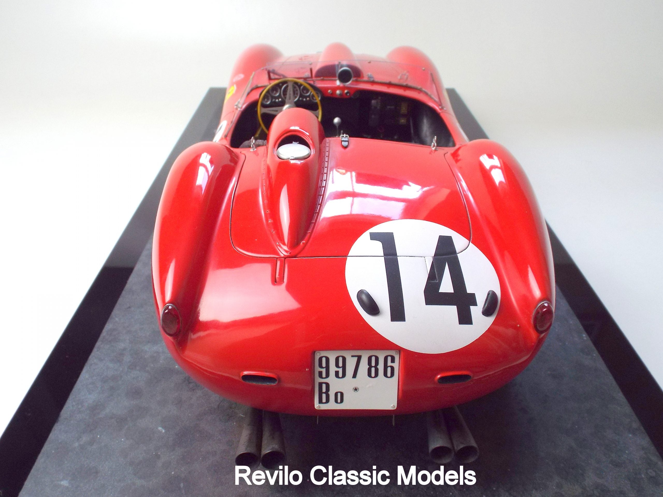 Patrice de Conto 1:8 scale 1958 Ferrari TR58 #14 Le Mans winner