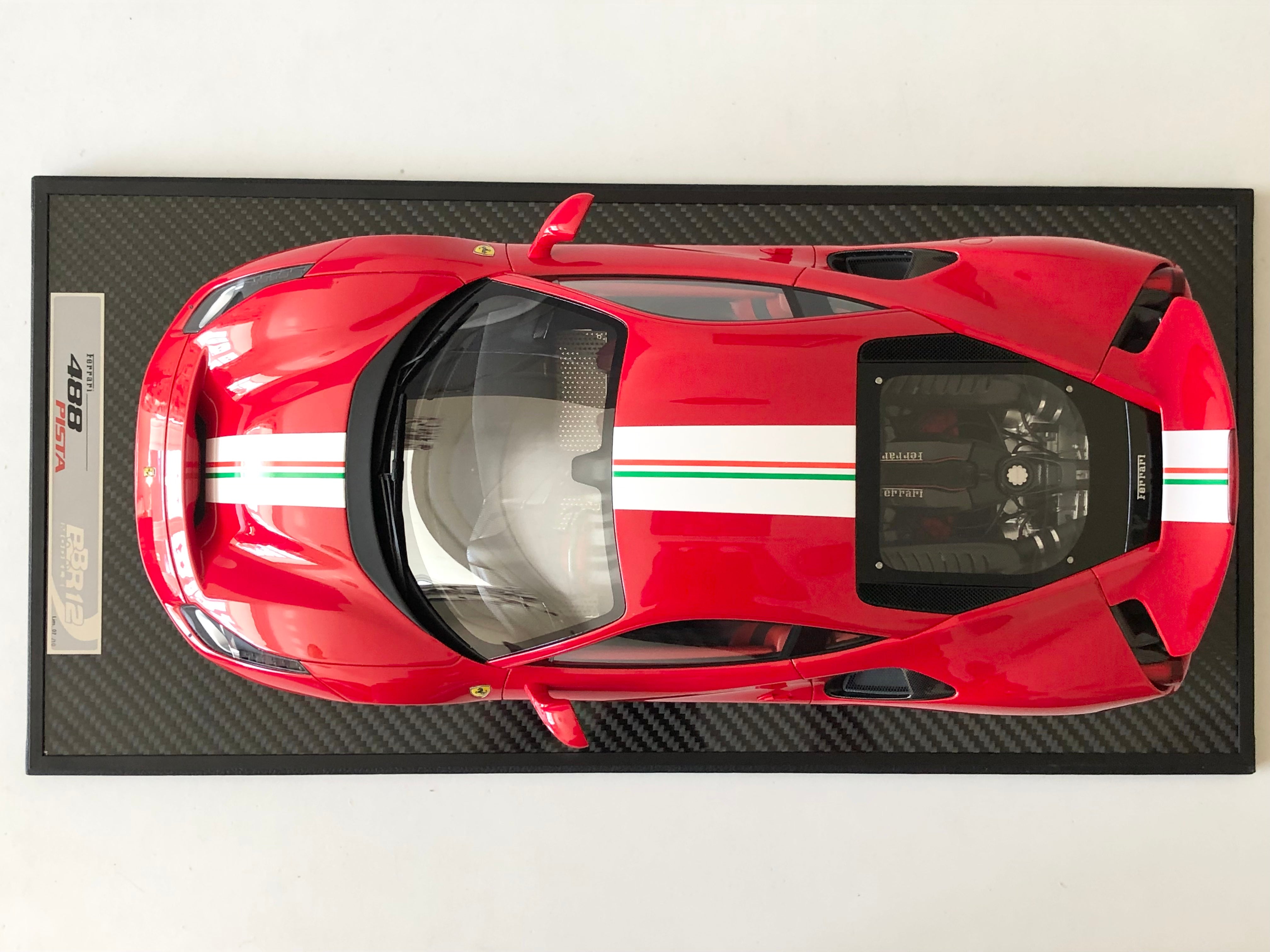 BBR Ferrari 488 Pista escala 1:12