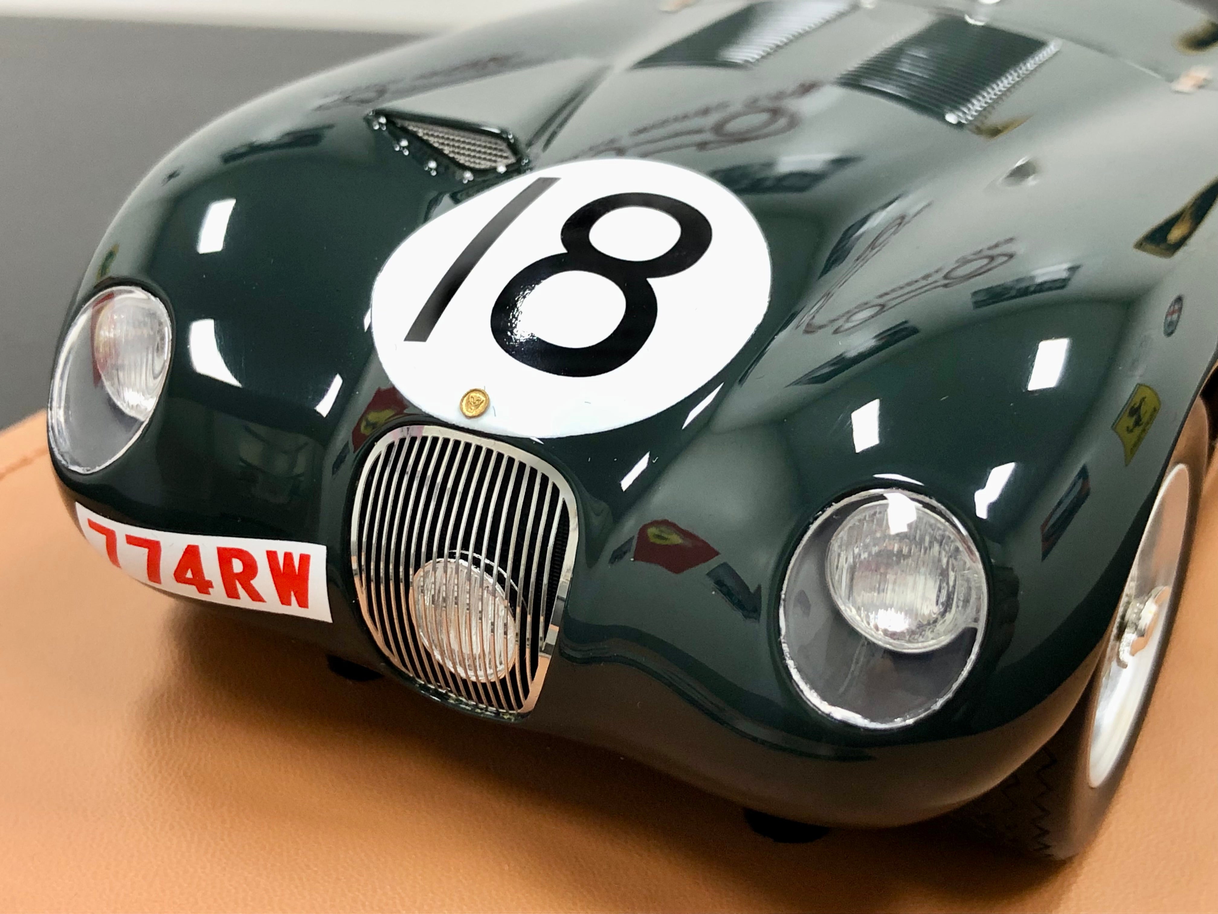1:18 scale Jaguar C Type #18 1953 Le Mans Winner