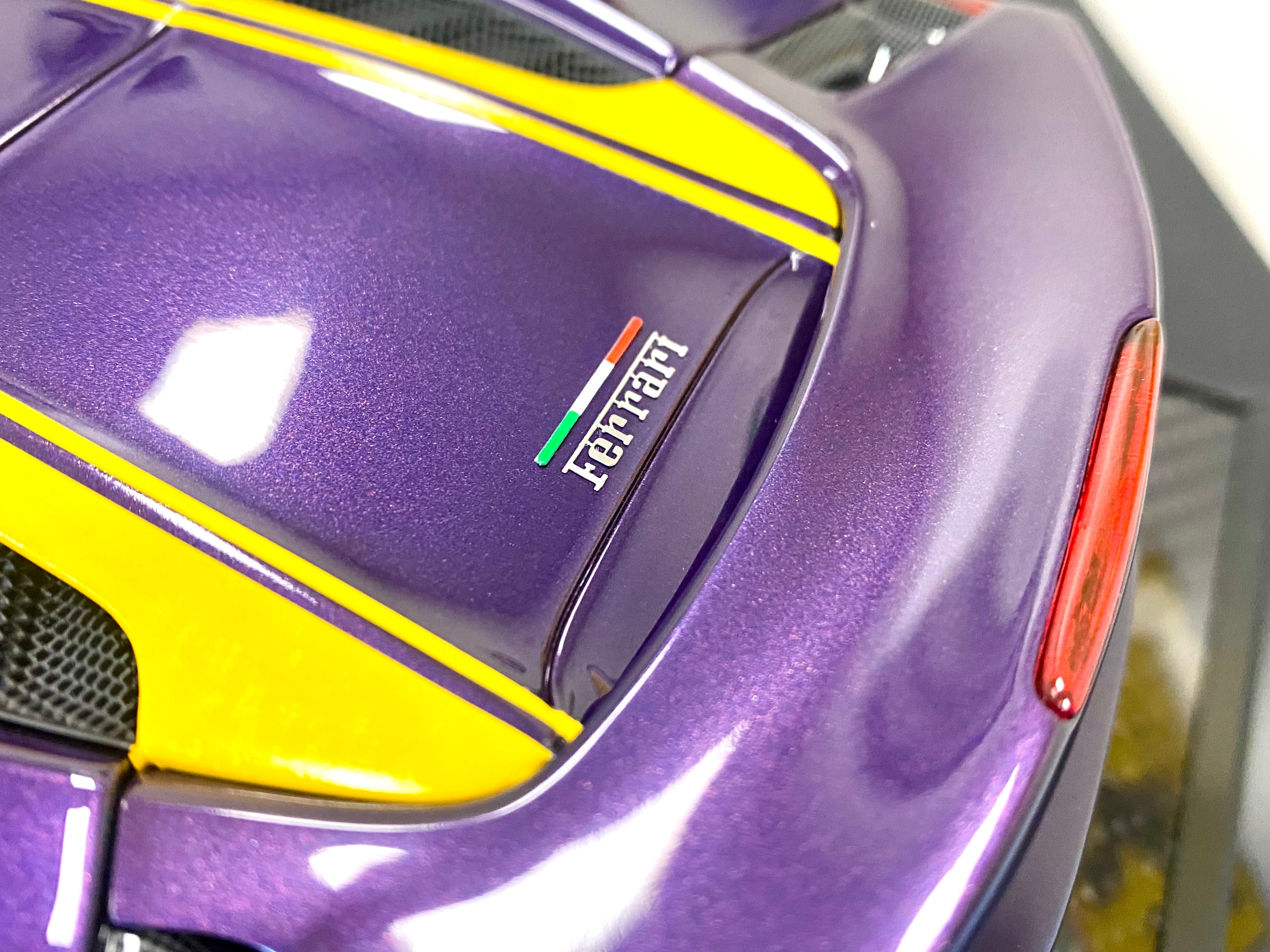 BBR Ferrari 488 Pista Spider 1:12 scale Viola Vio – Revilo Model Cars