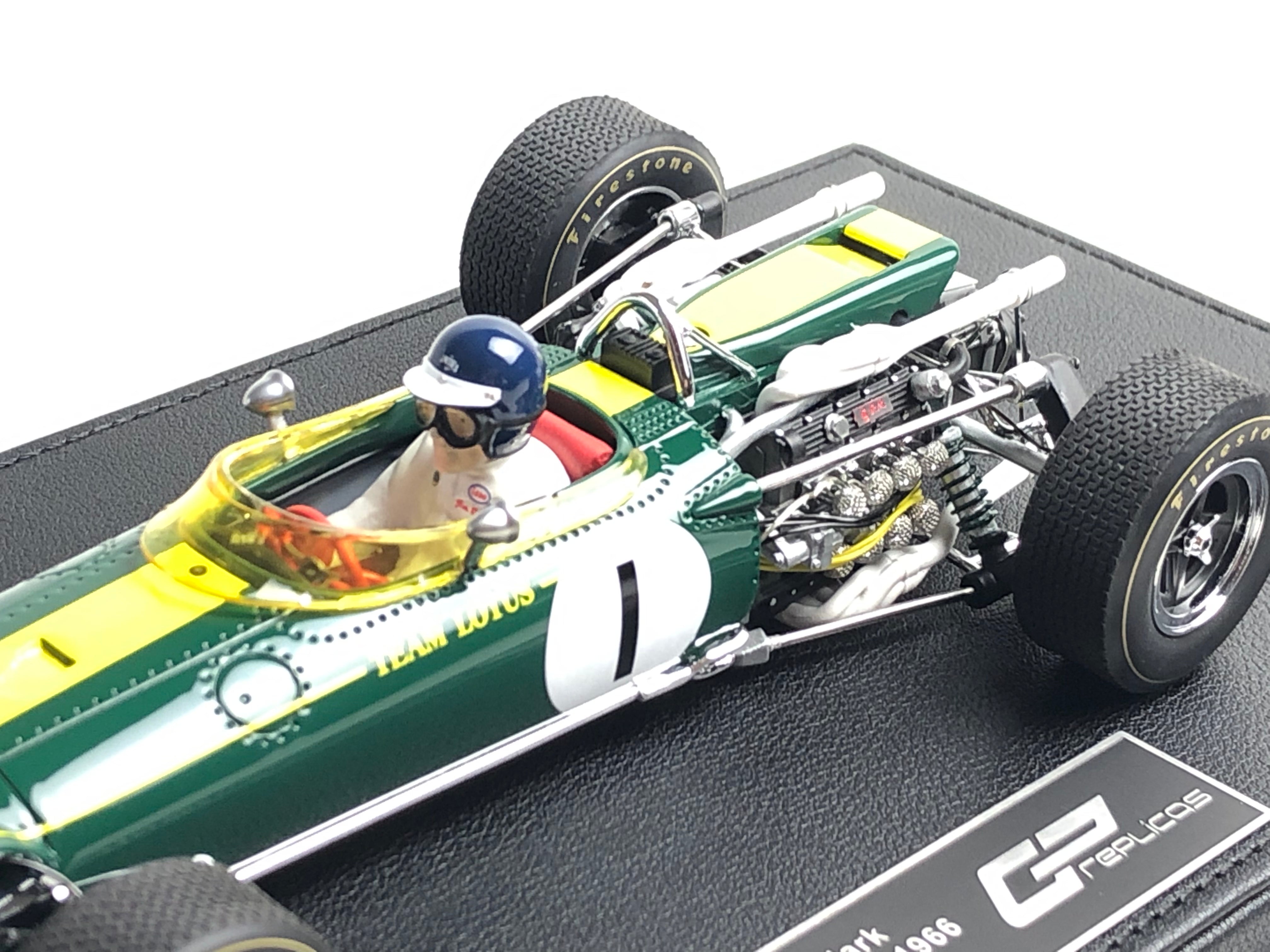 1:18 scale Lotus 43 Jim Clark #1 1966 US Grand Prix winner