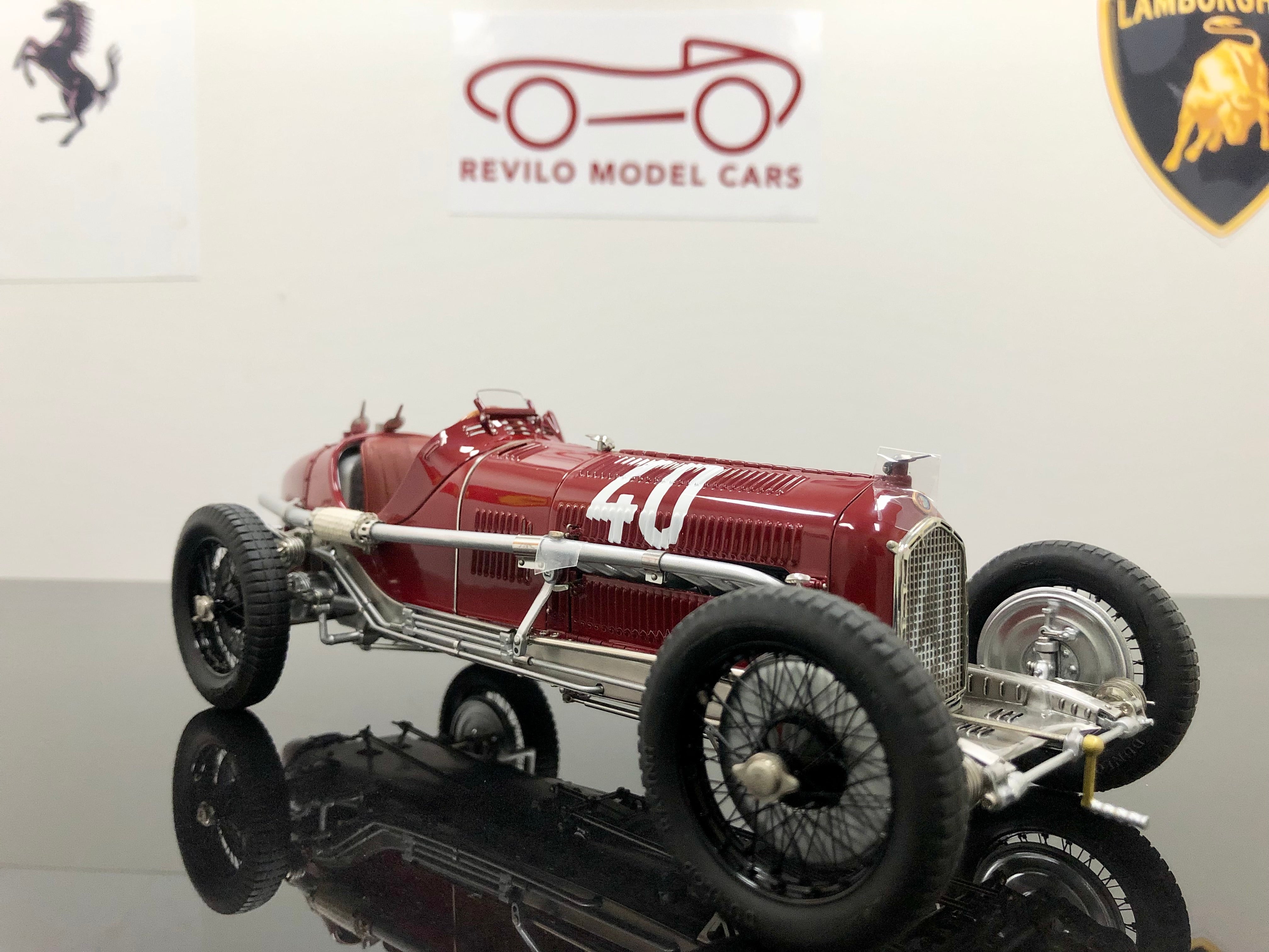 CMC M-228 ALFA ROMEO P3 40 FAGIOLI GRAND PRIX COMMINGES FRANCE 1933 1/18 CMC M-228 ALFA ROMEO P3 40 FAGIOLI GRAND PRIX COMMINGES FRANCE 1933 1/18