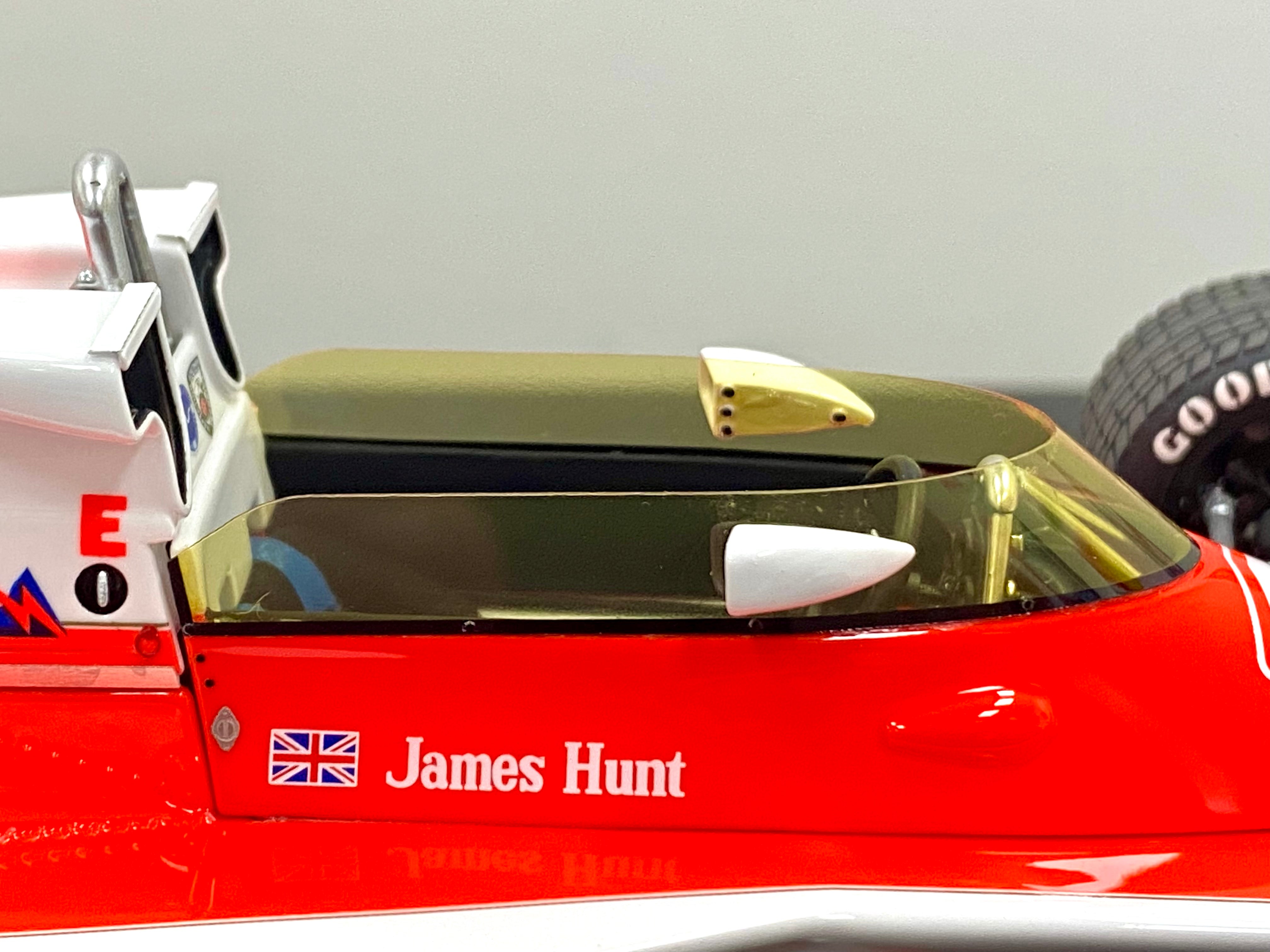 Amalgam 1:18 scale McLaren M23D 1976 James Hunt