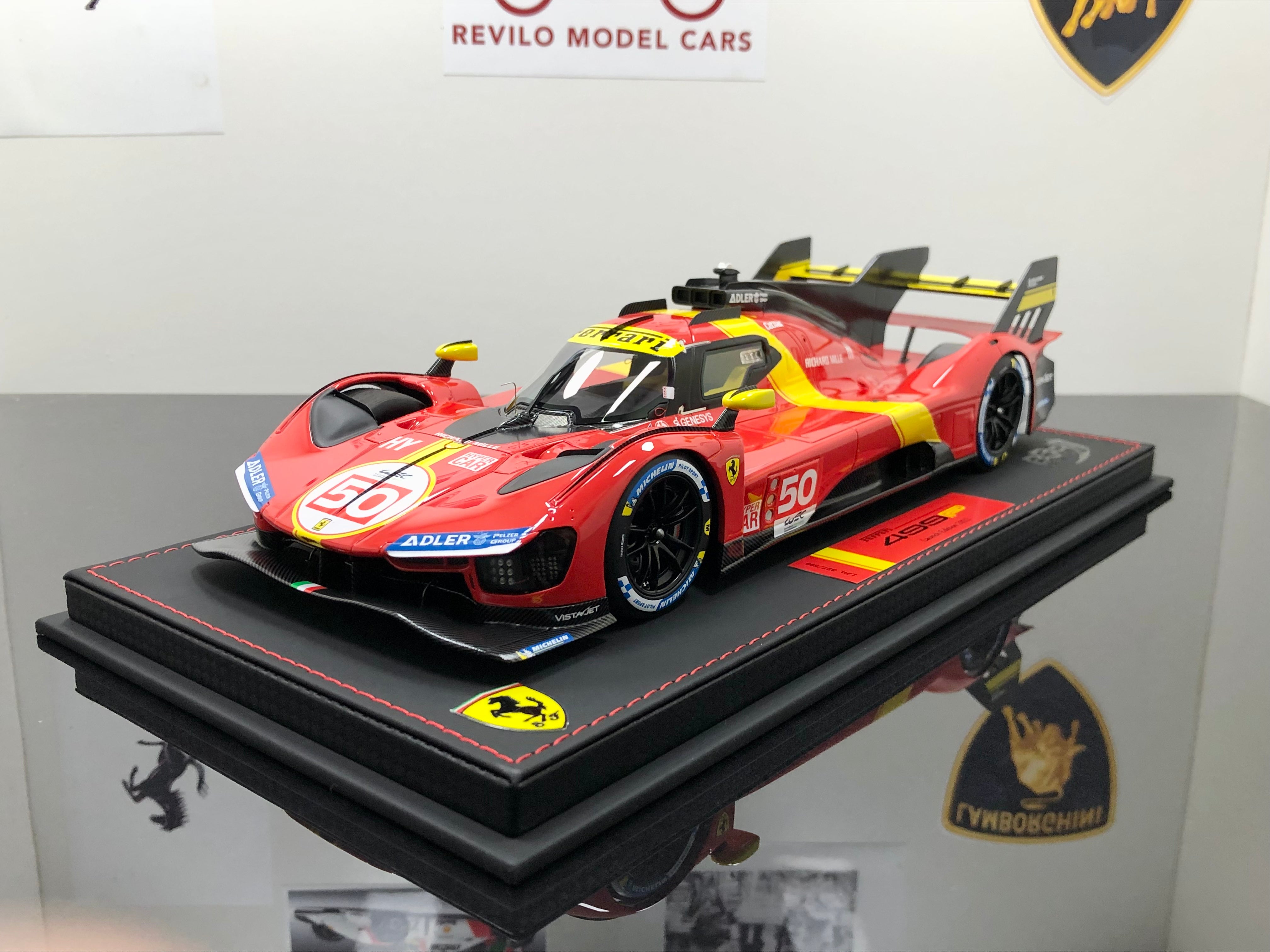 BBR Ferrari 488 Pista Piloti escala 1:18