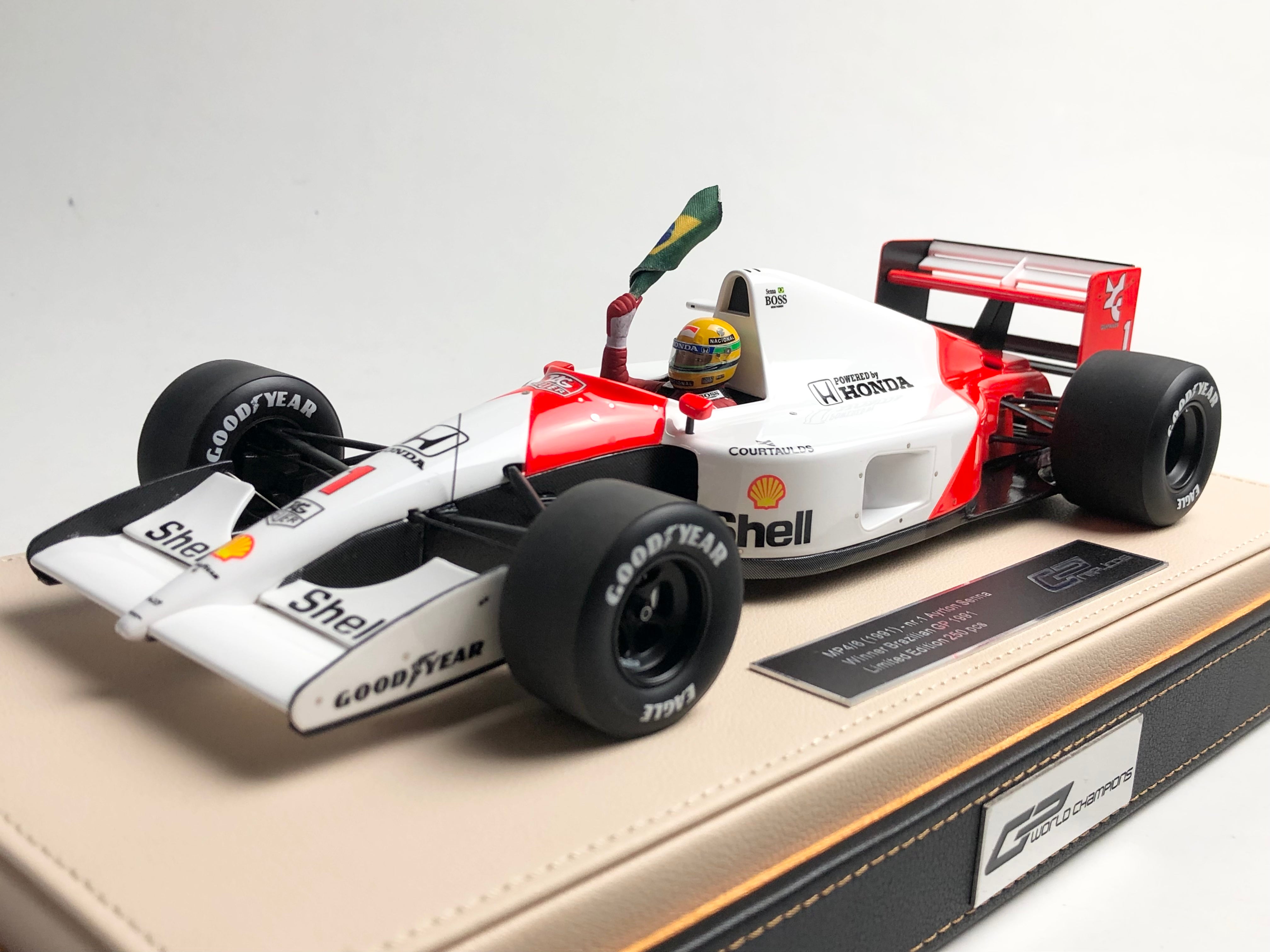 McLaren MP4/6 Senna 1991 Brazilian Grand Prix winner 1:18 Scale