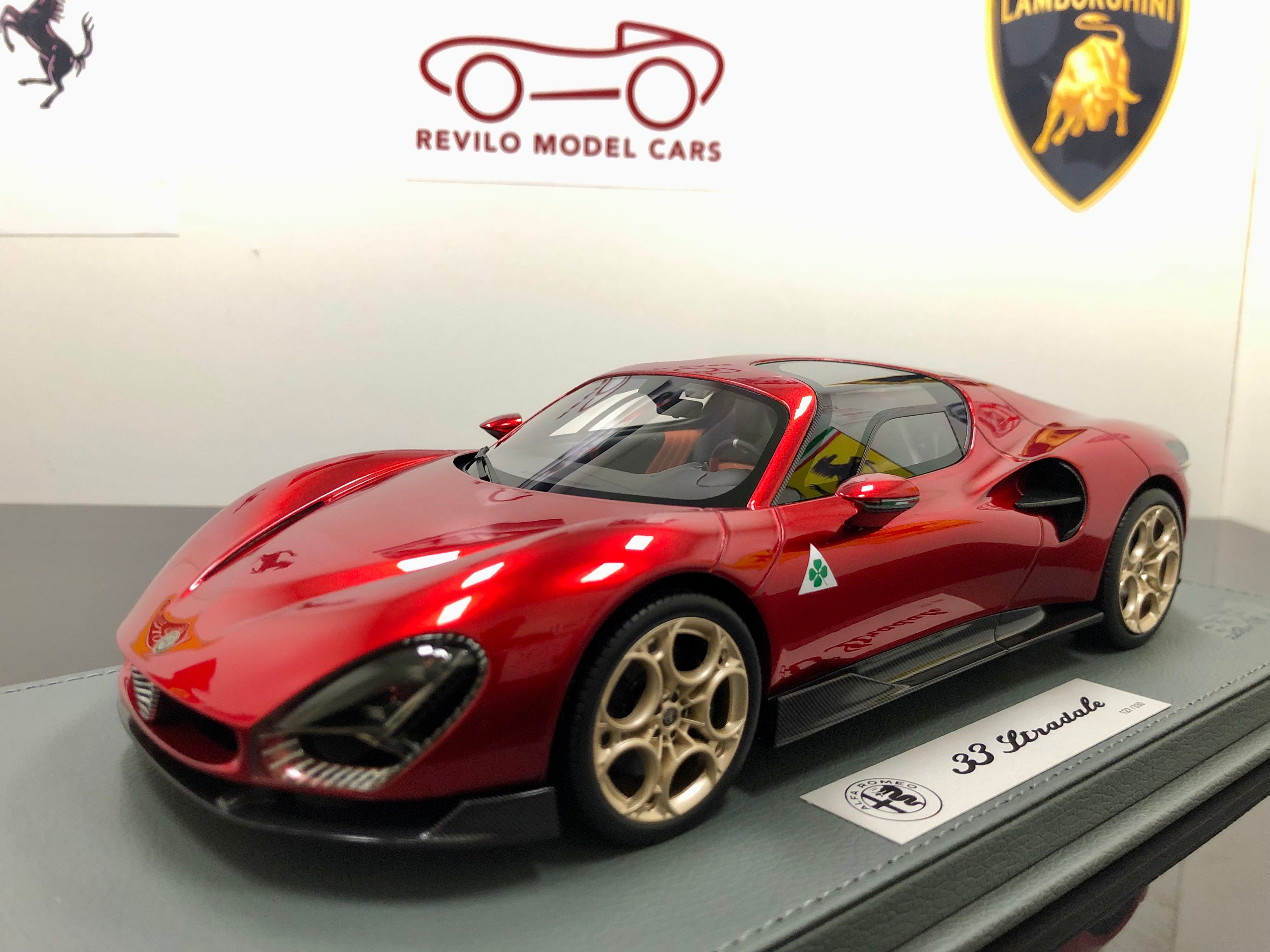 BBR 1:18 scale Alfa Romeo 33 Stradale 2025