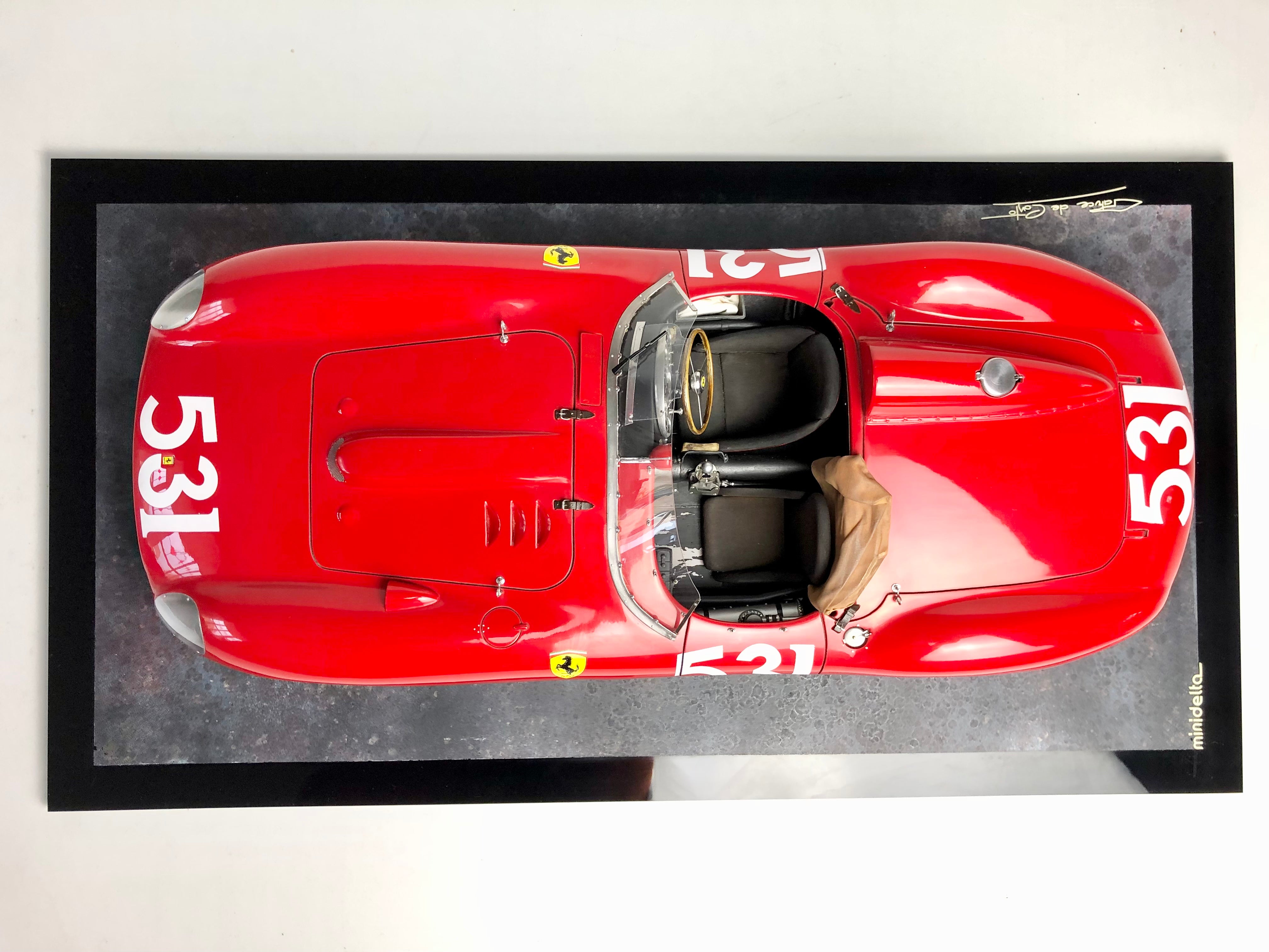 Patrice de Conto 1:8 scale Ferrari 335S 1957 Mille Miglia