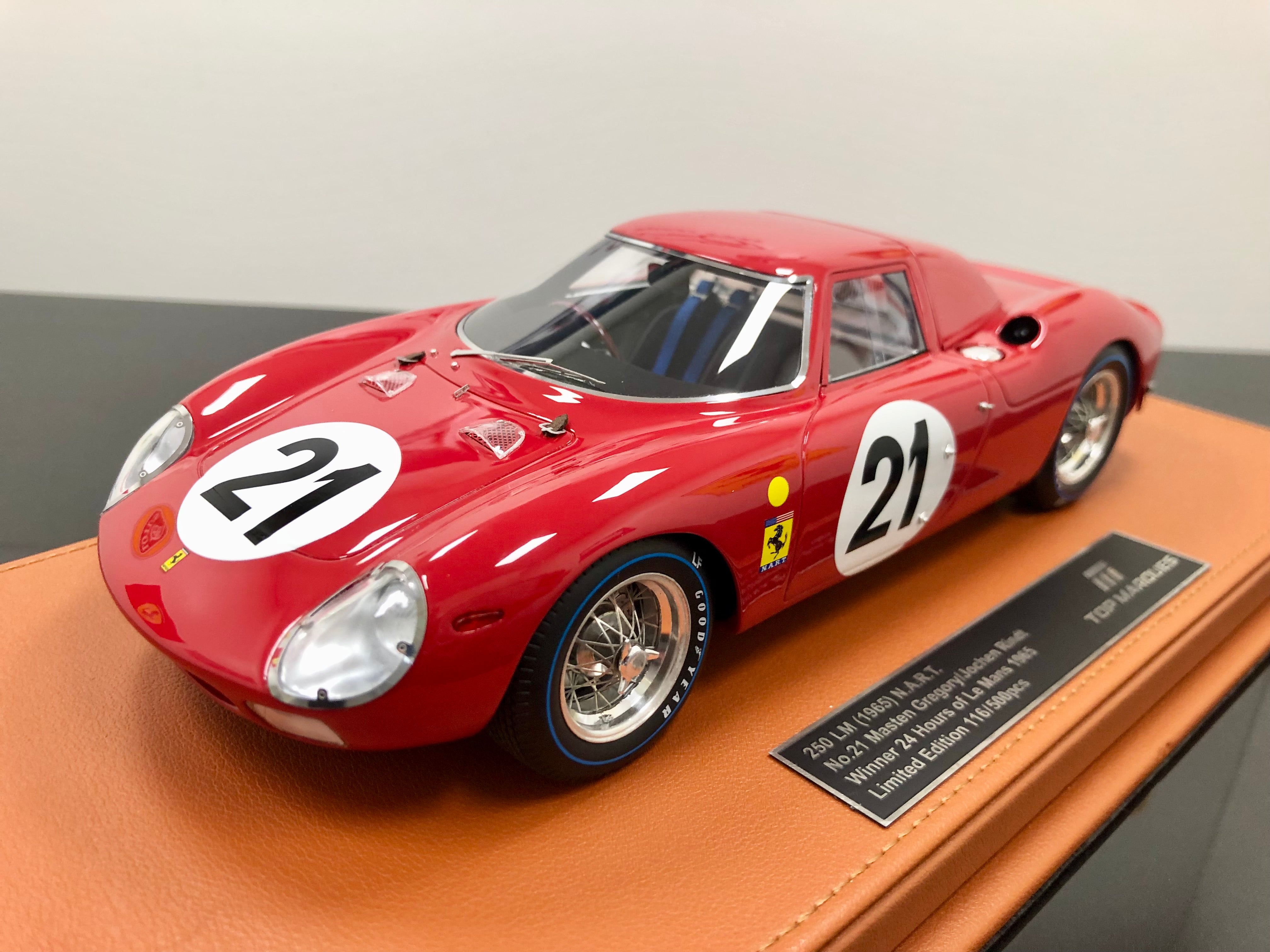 Ferrari 250 LM 1965 Le Mans winner 1:18 scale