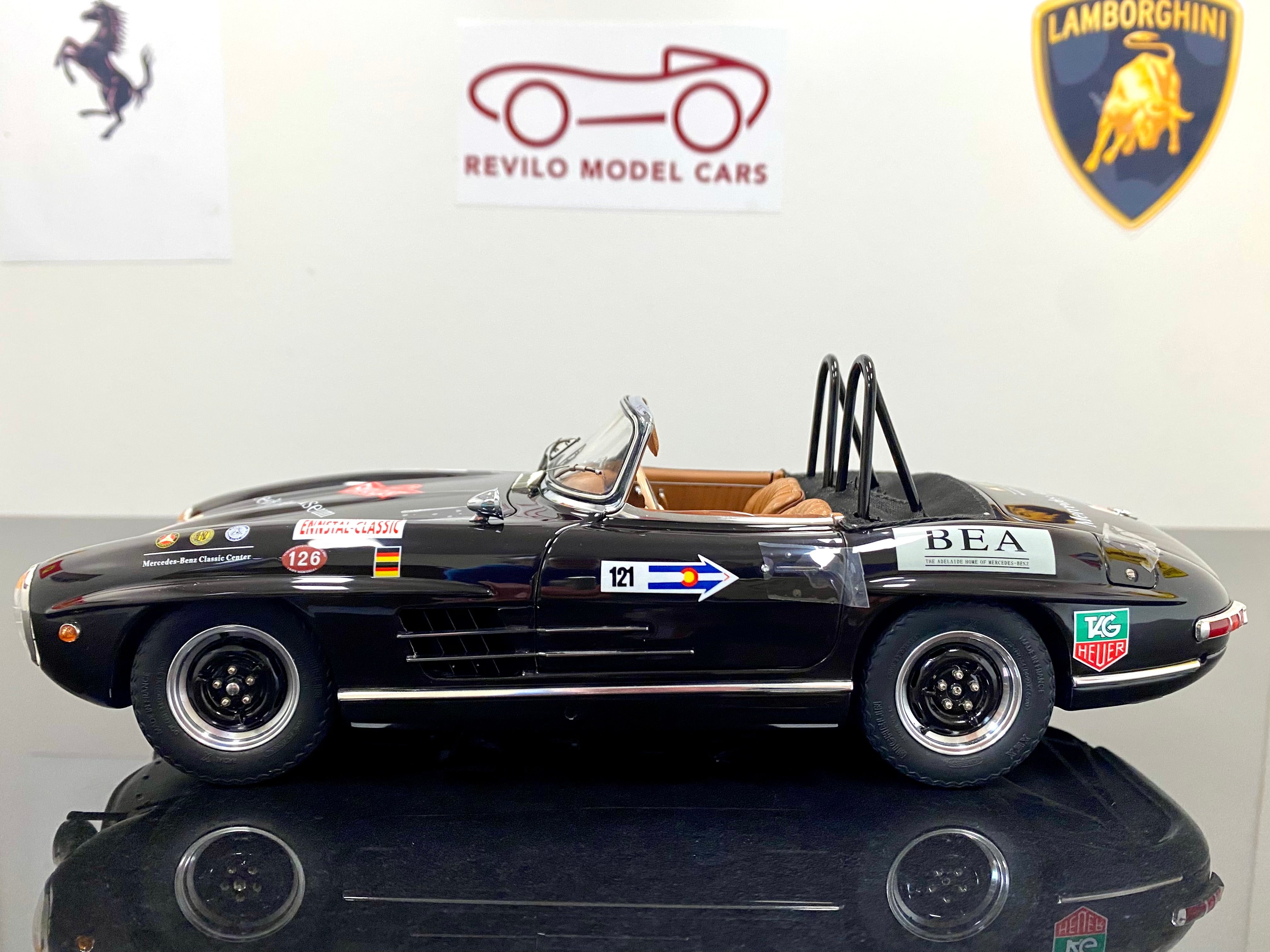 CMC 1:18 scale Mercedes 300SL M295 roadster open racing version