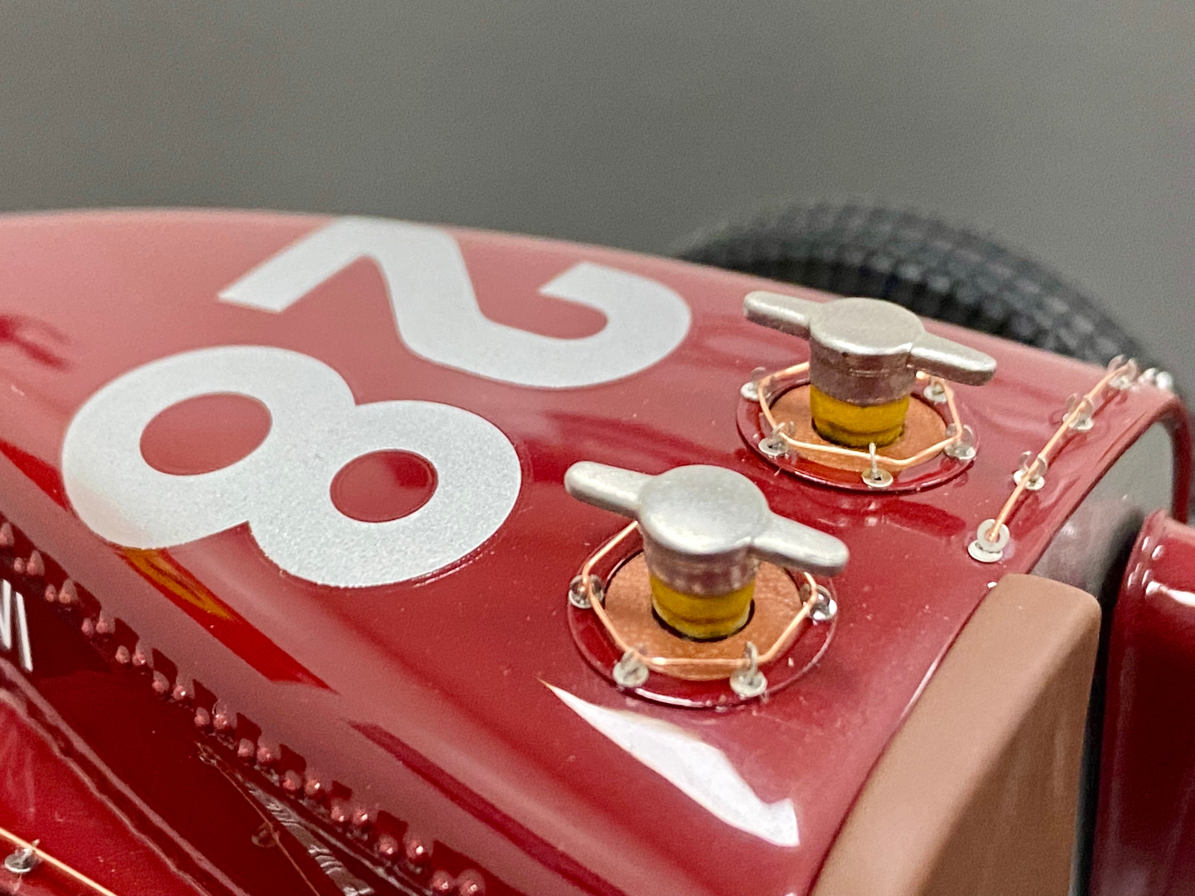 Amalgam 1:18 scale Bugatti T59 1934 Monaco GP Nuvolari