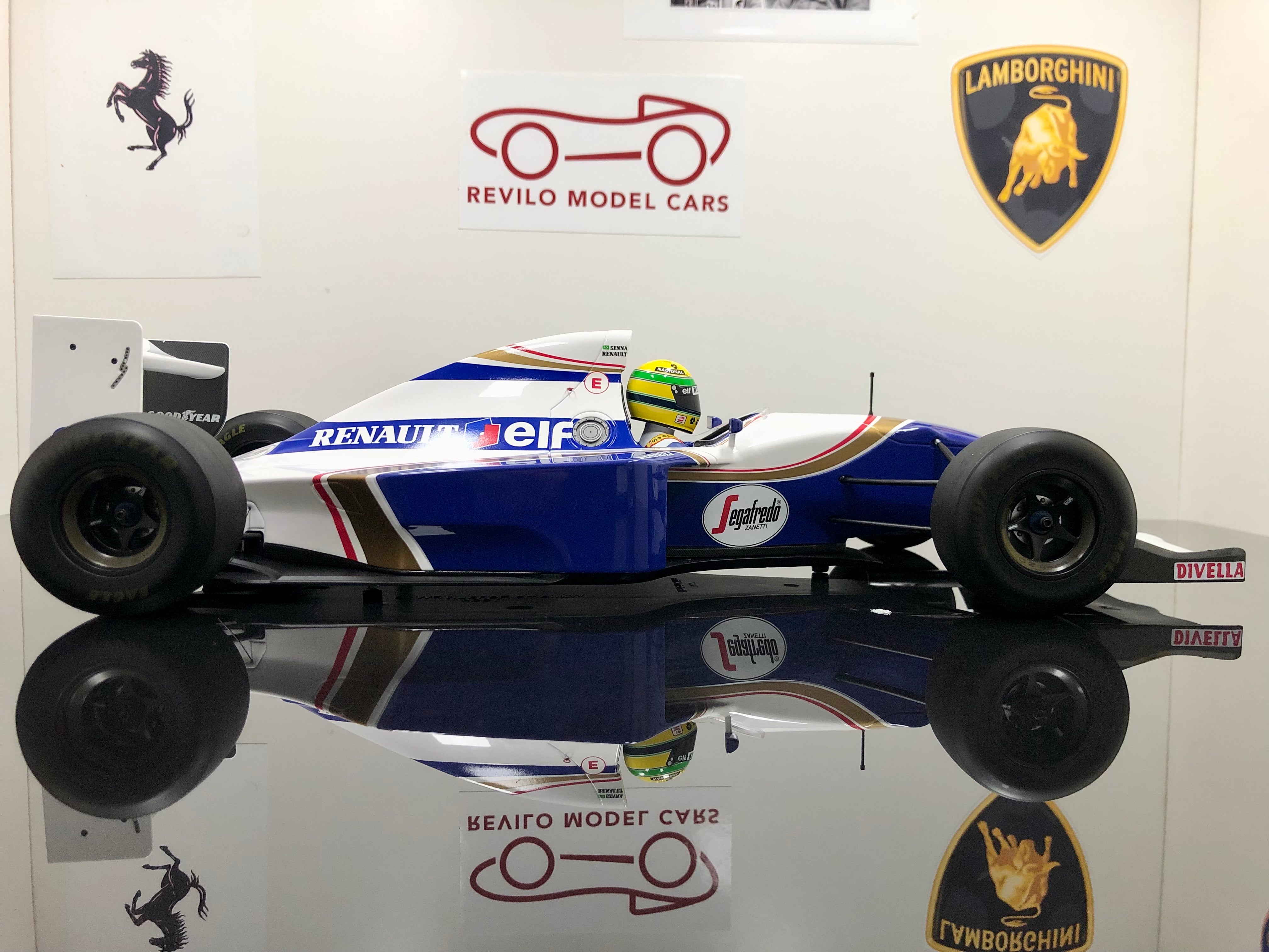 1:12 scale Williams FW16, Ayrton Senna's last race, Imola 1994