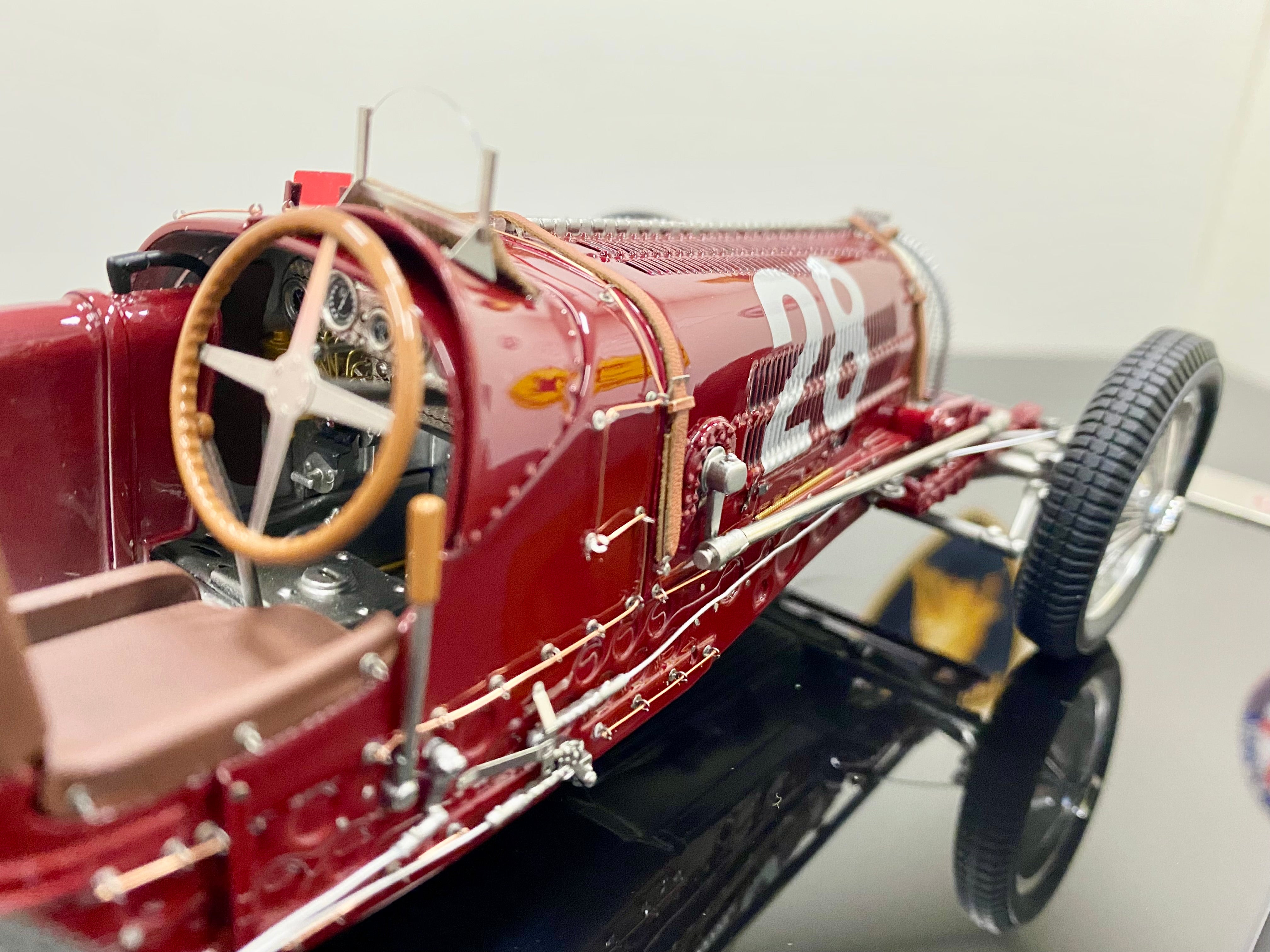 Amalgam 1:18 scale Bugatti T59 1934 Monaco GP Nuvolari