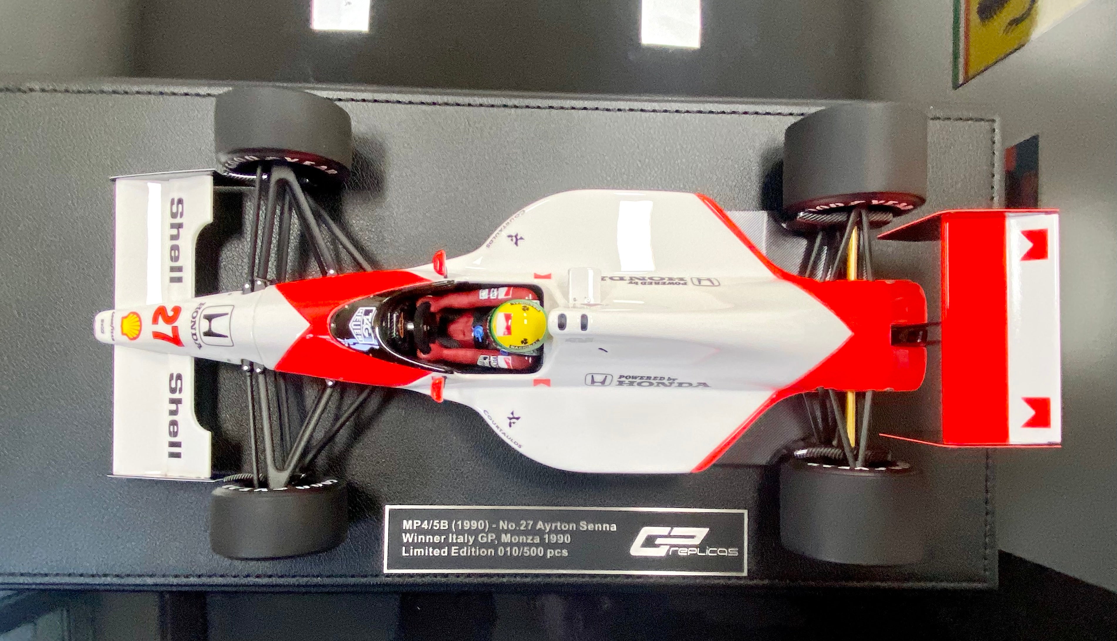 McLaren MP4/5B #27 Monza 1990 1:18 Scale Ayrton Senna World Champion