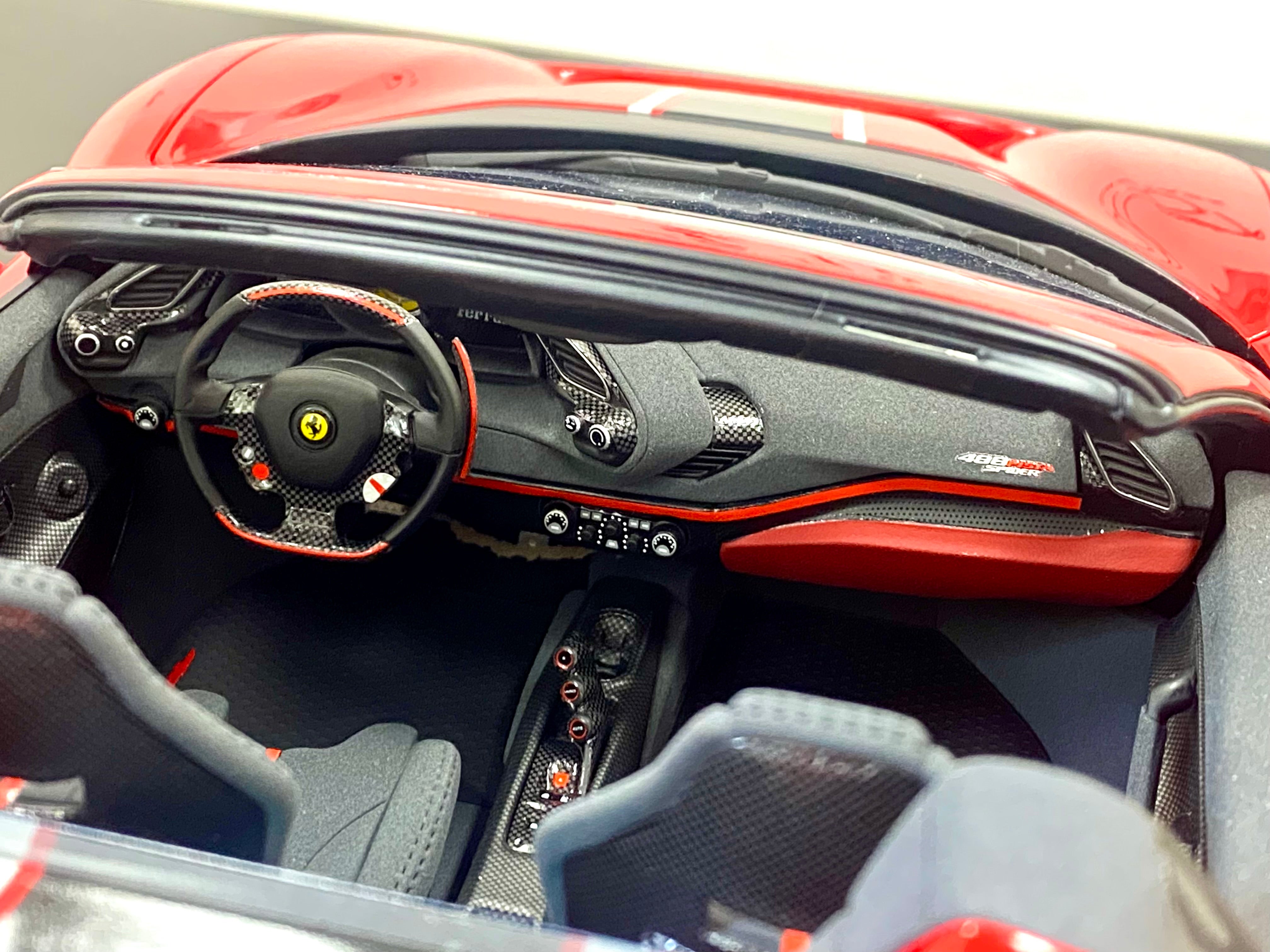 BBR Ferrari 488 Pista Spider 1:12 scale
