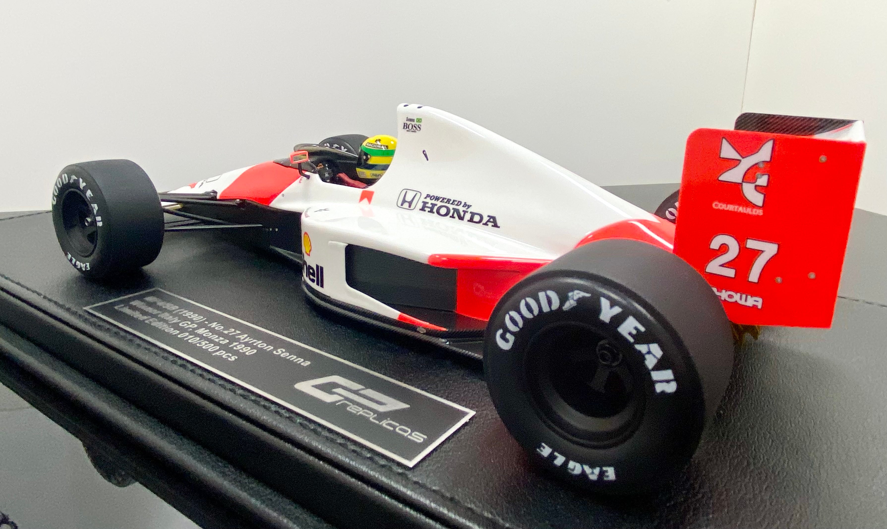 McLaren MP4/5B #27 Monza 1990 1:18 Scale Ayrton Senna World Champion