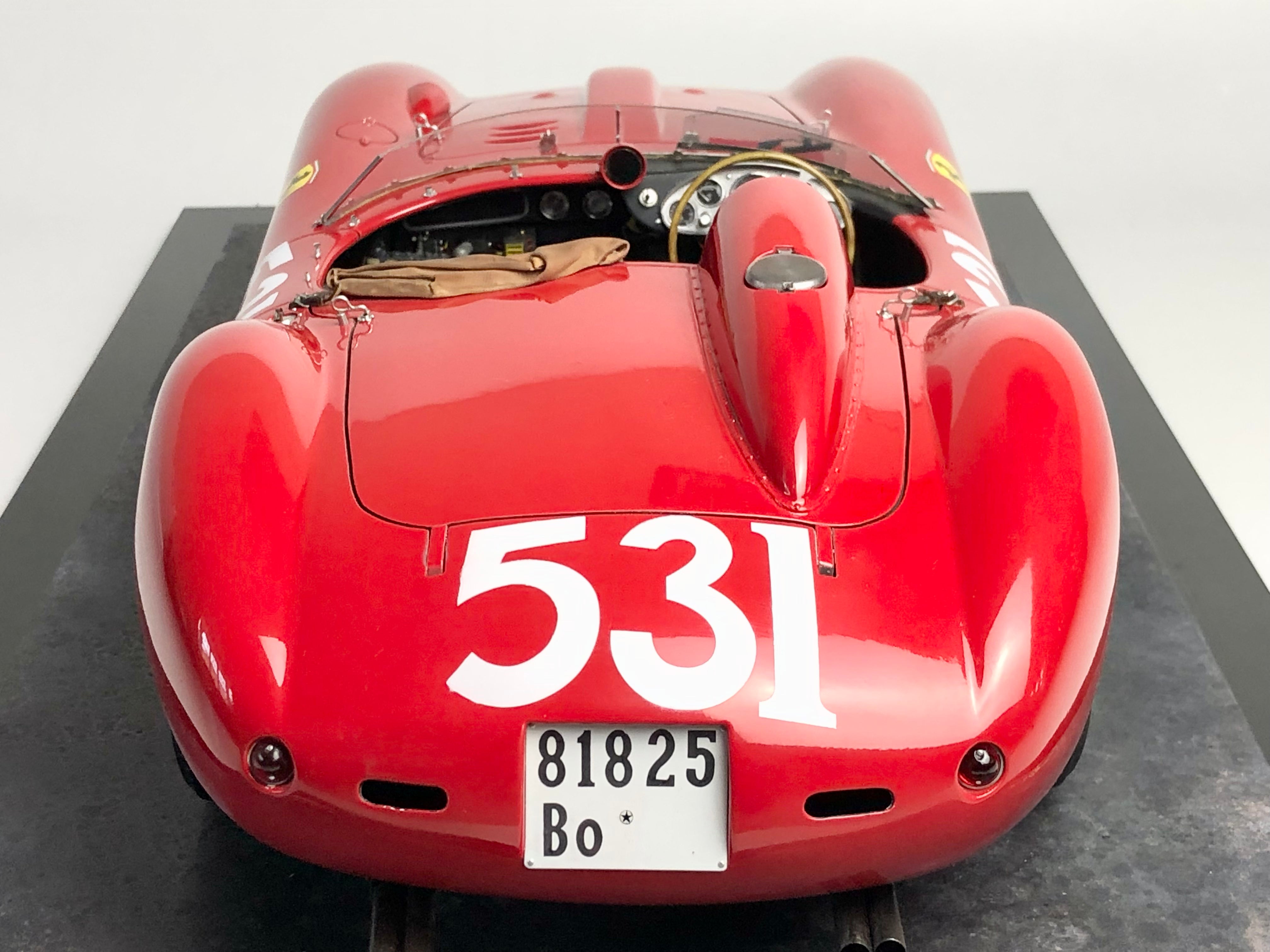 Patrice de Conto 1:8 scale Ferrari 335S 1957 Mille Miglia