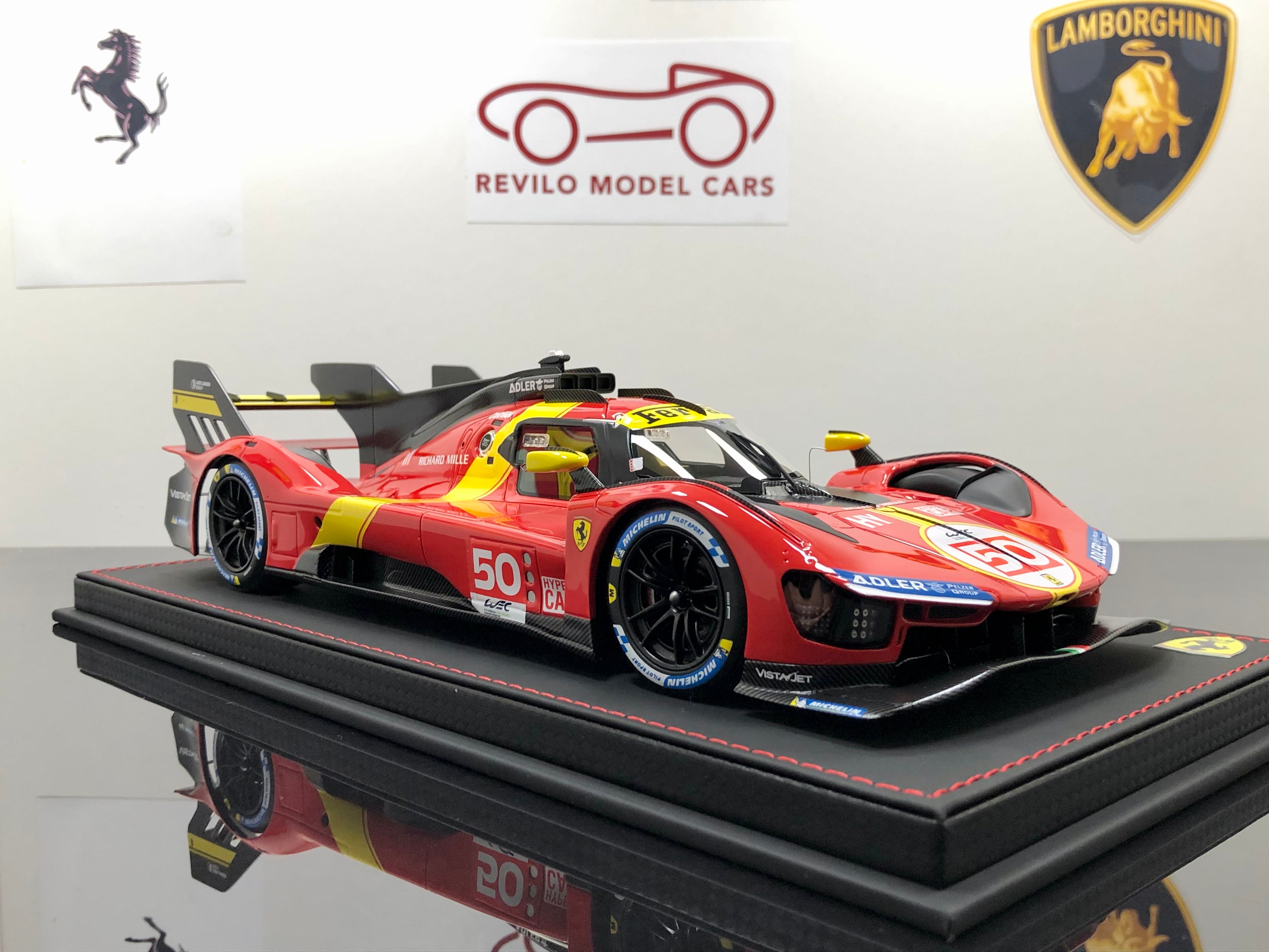 BBR Ferrari 488 Pista Piloti escala 1:18