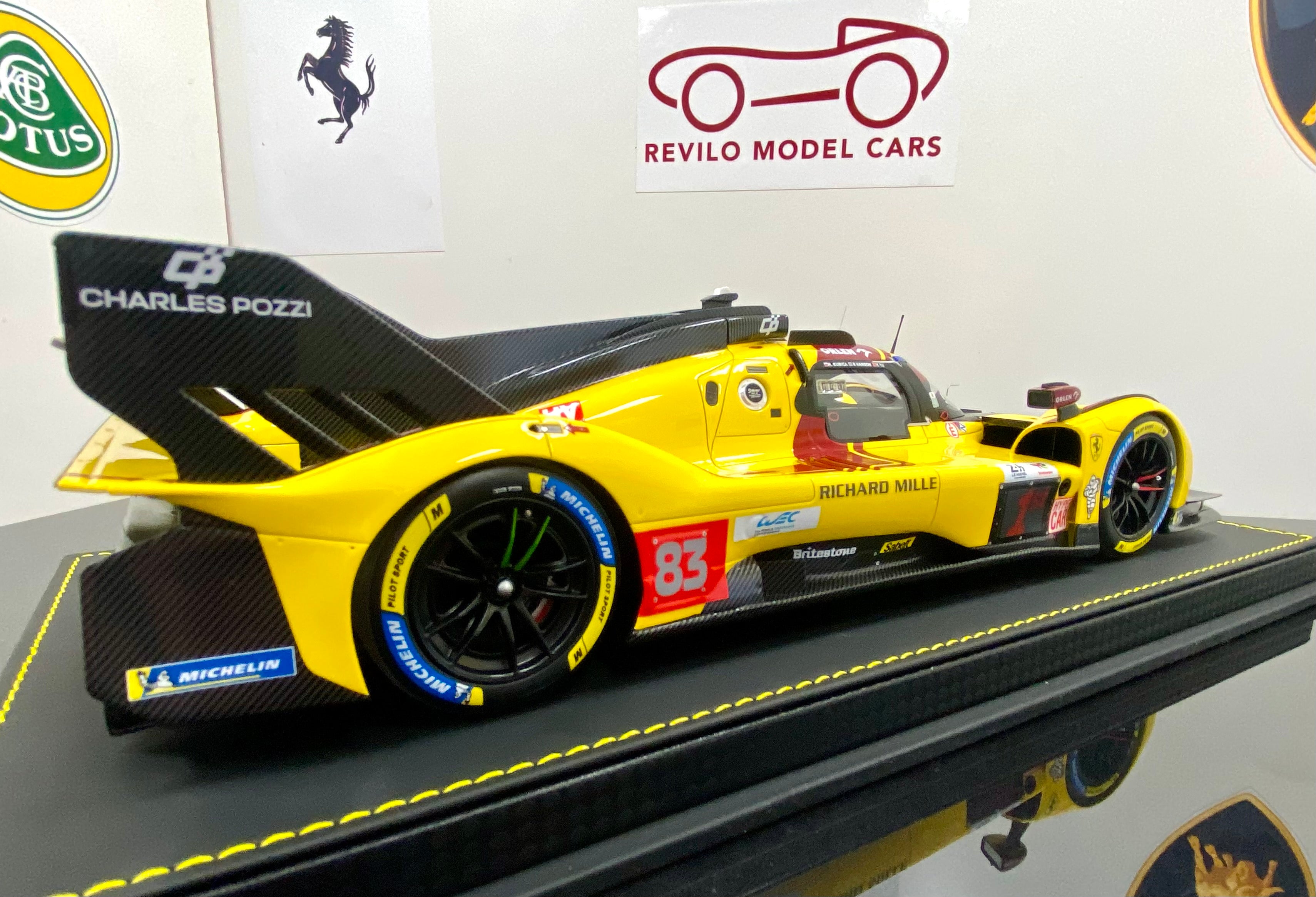 BBR 1:18 scale Ferrari 499P #83 2025 Le Mans winner