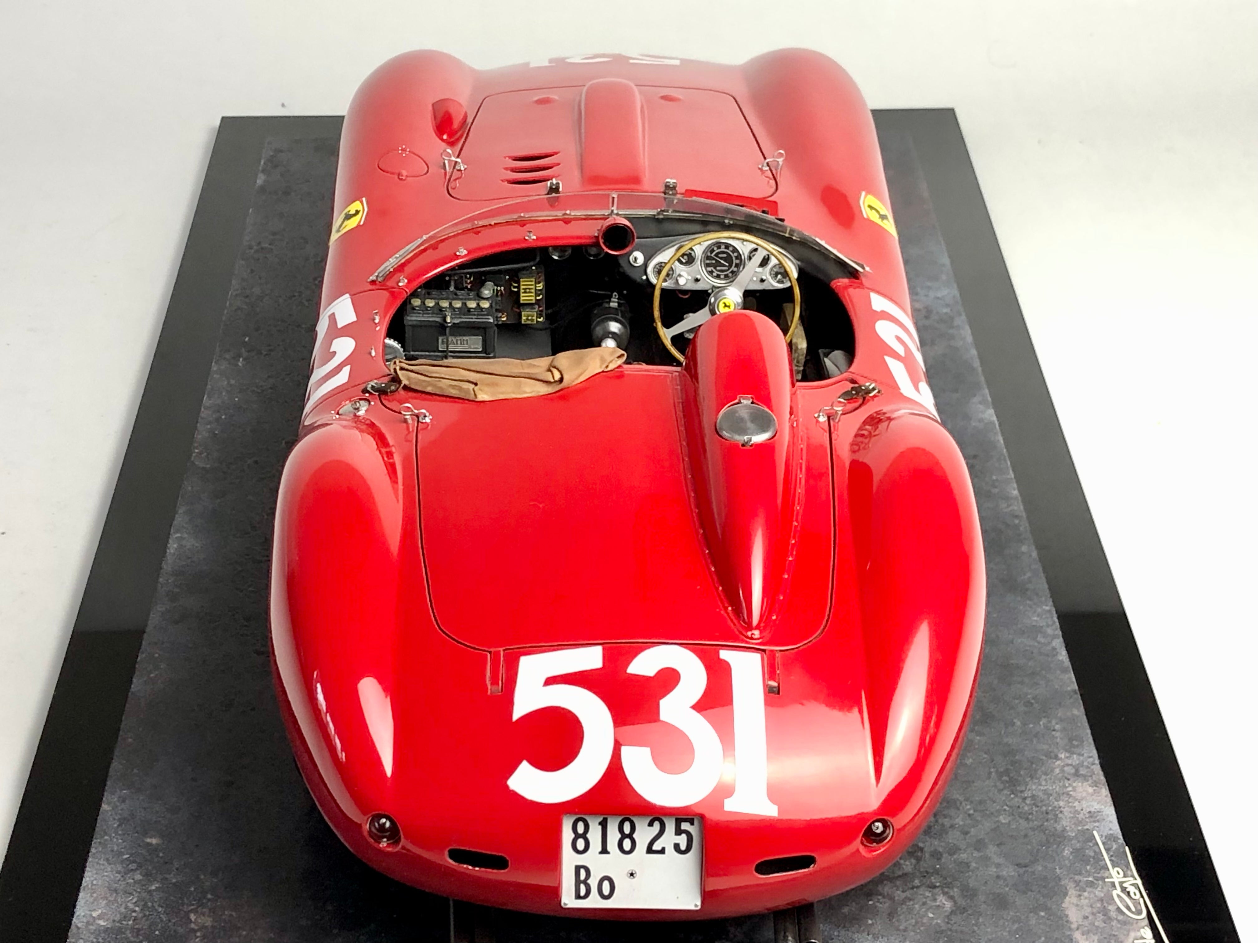 Patrice de Conto 1:8 scale Ferrari 335S 1957 Mille Miglia