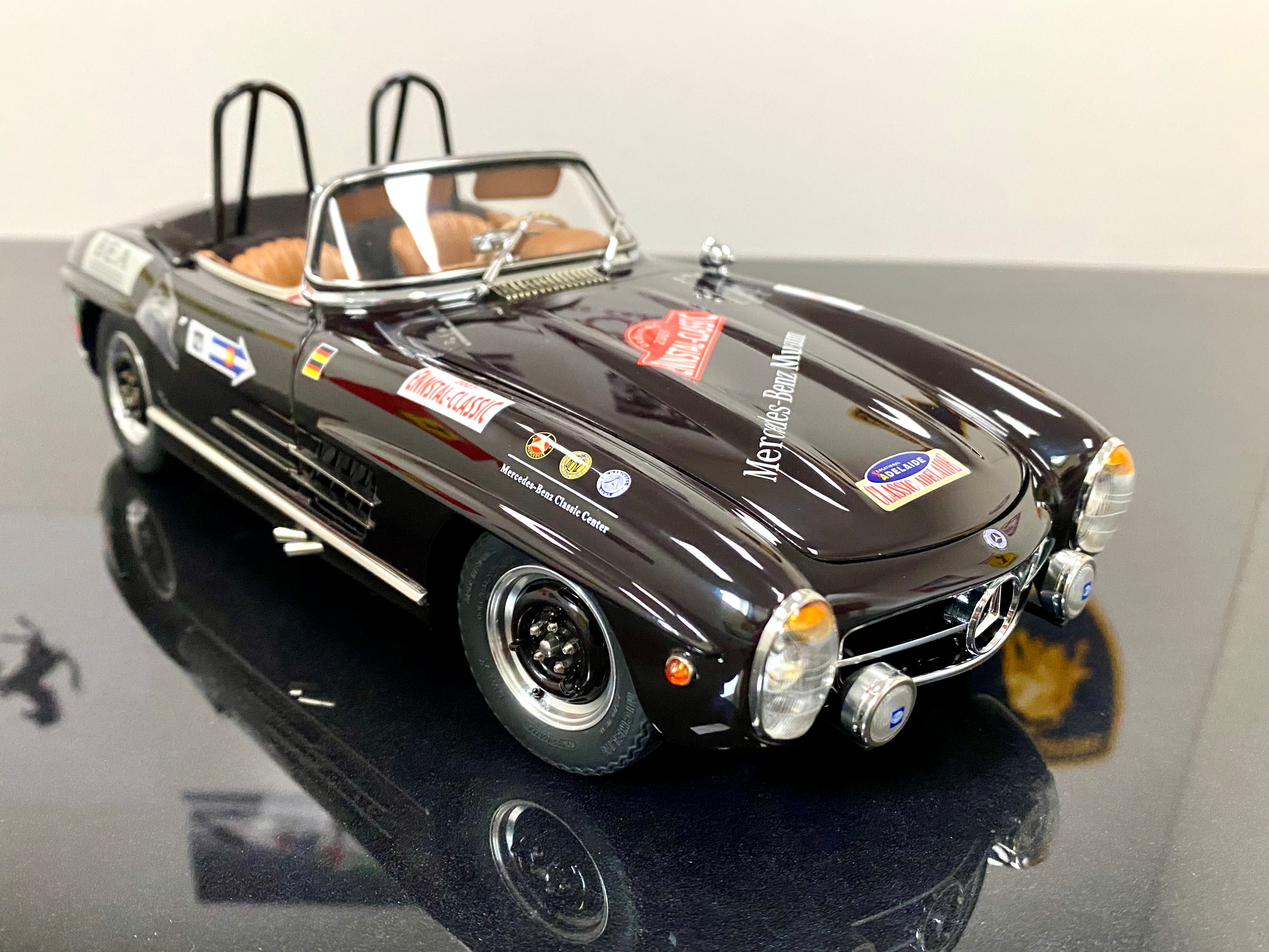 CMC 1:18 scale Mercedes 300SL M295 roadster open racing version