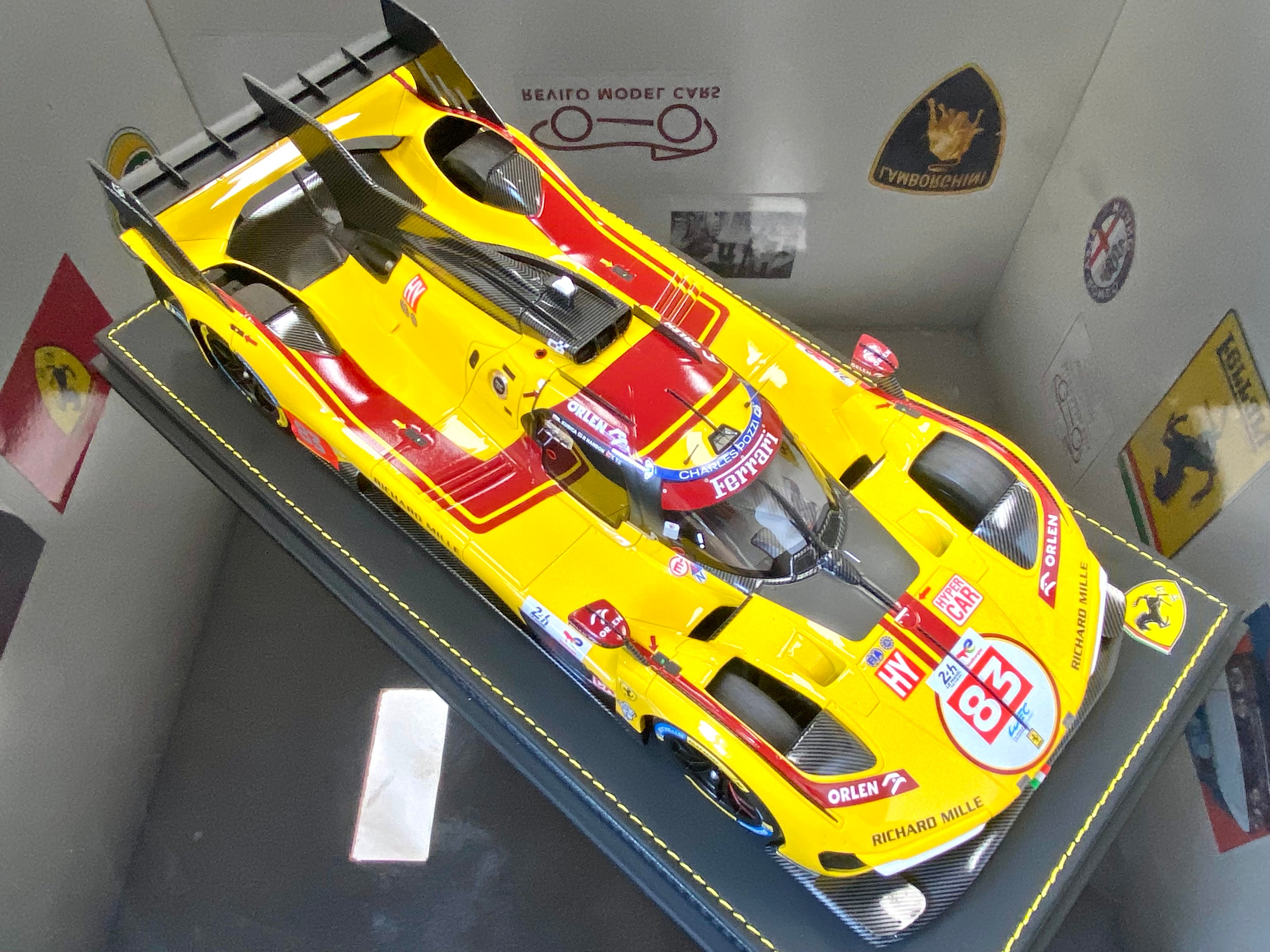 BBR 1:18 scale Ferrari 499P #83 2025 Le Mans winner