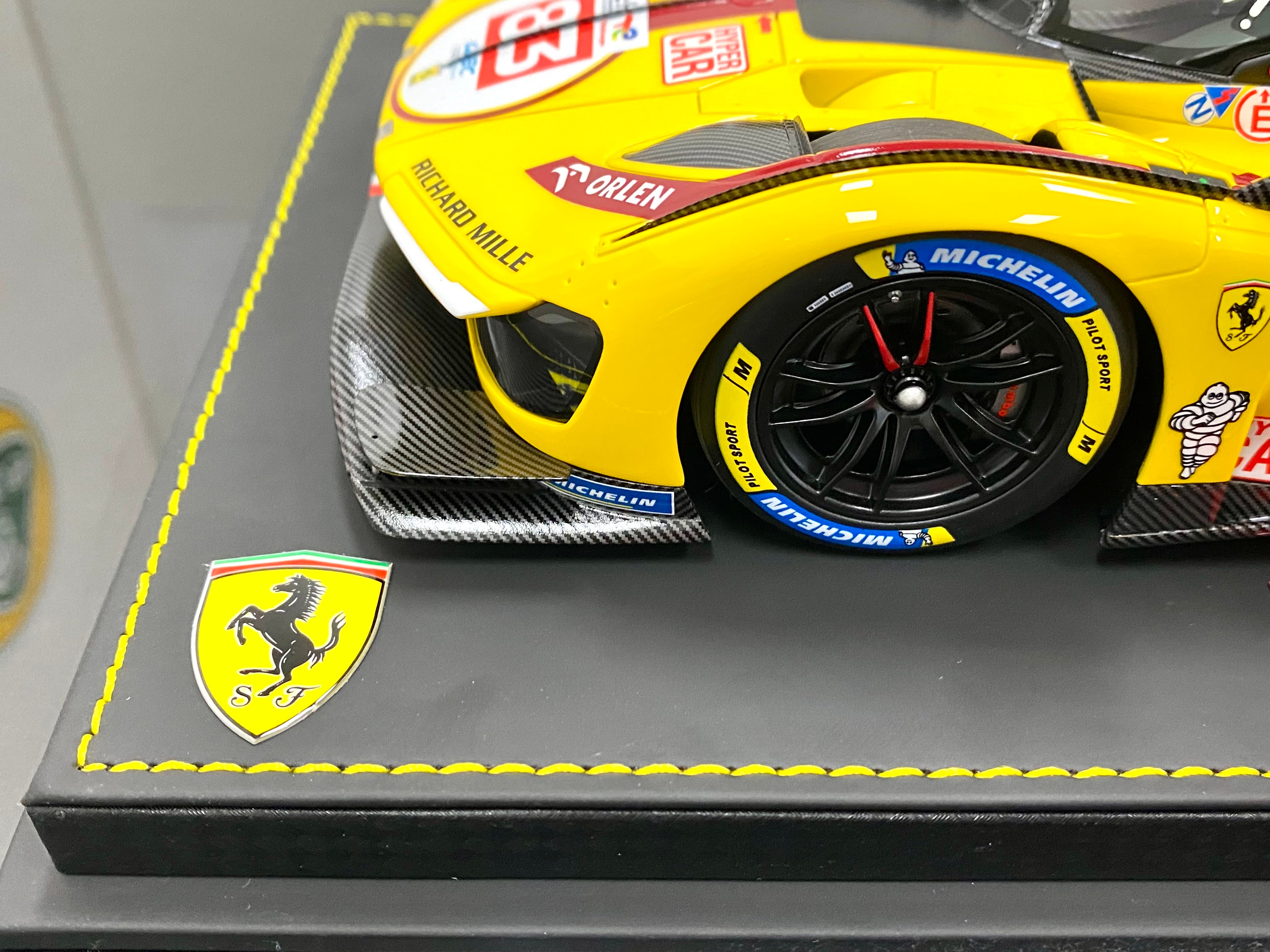 BBR 1:18 scale Ferrari 499P #83 2025 Le Mans winner